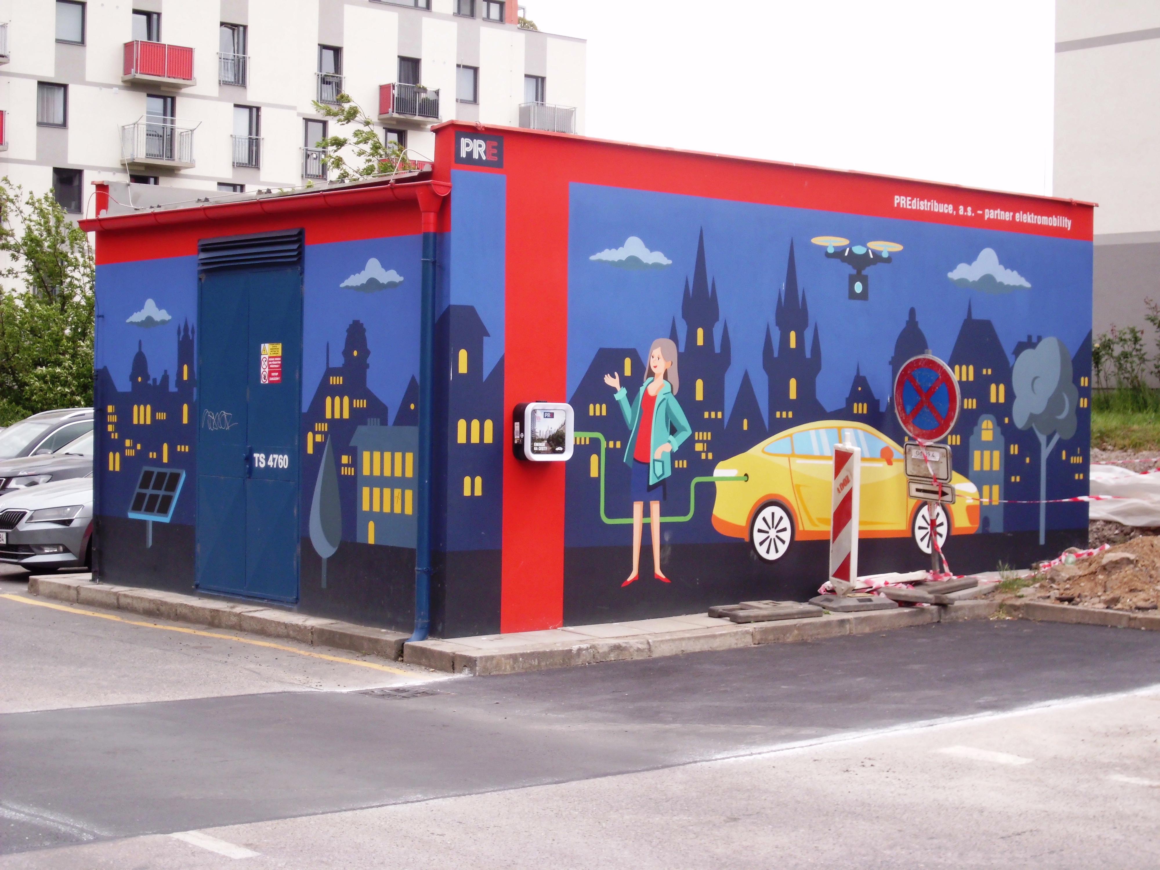 PREpoint - nabíjecí stanice PRE