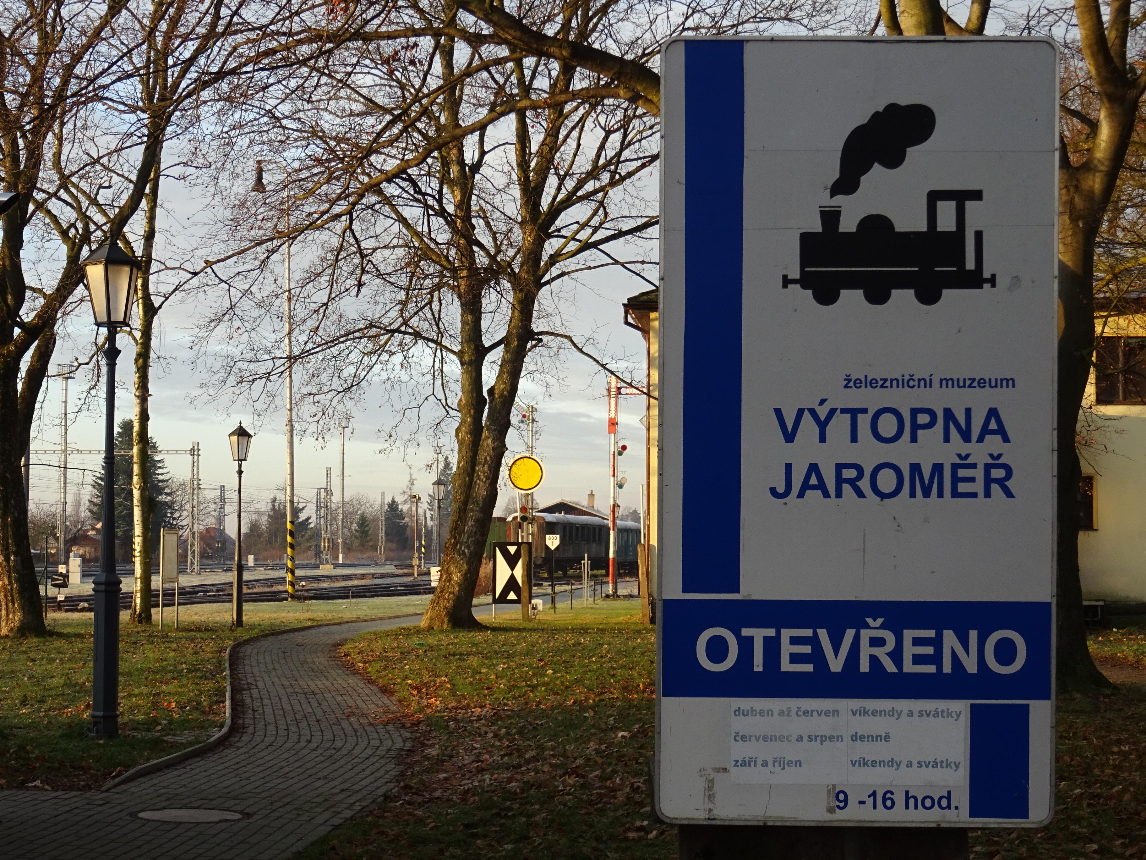 Železniční muzeum Výtopna Jaroměř foto 5