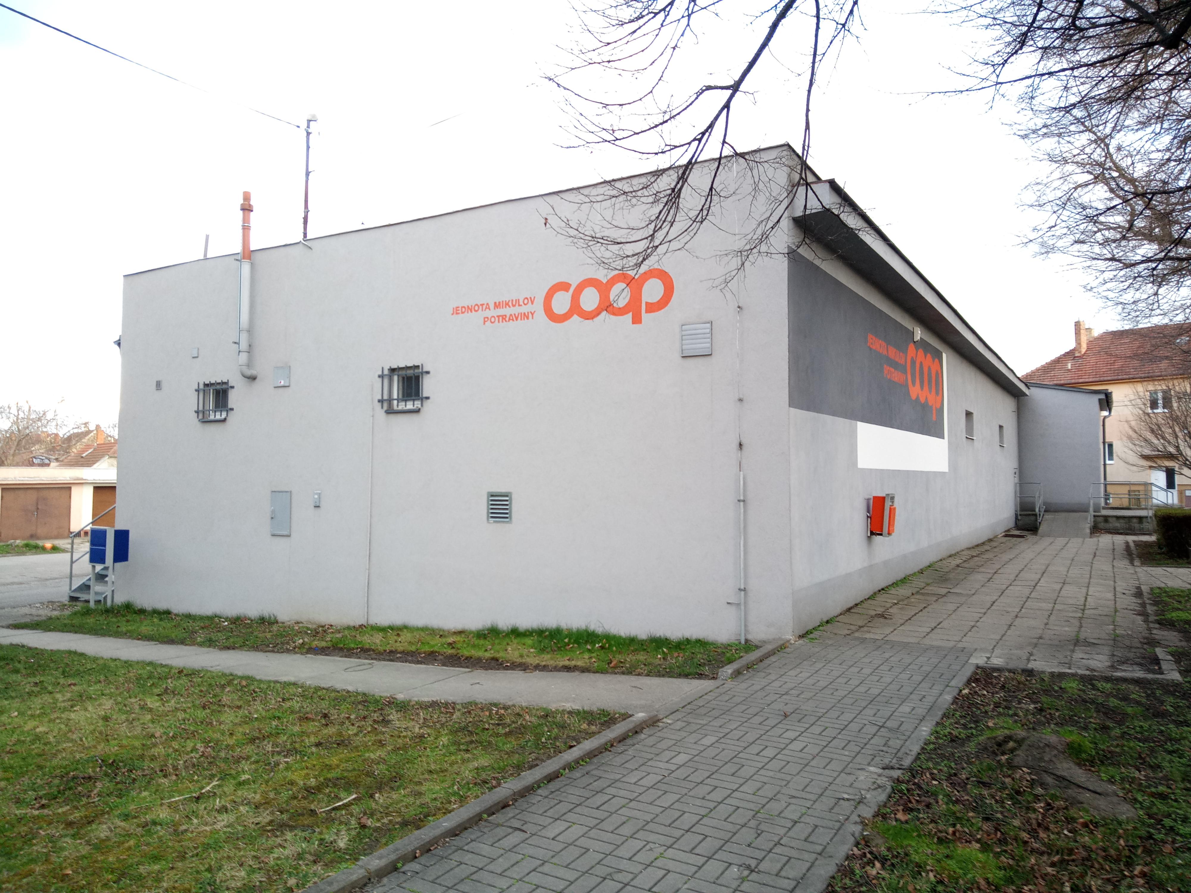COOP - Jednota, spotřební družstvo v Mikulově