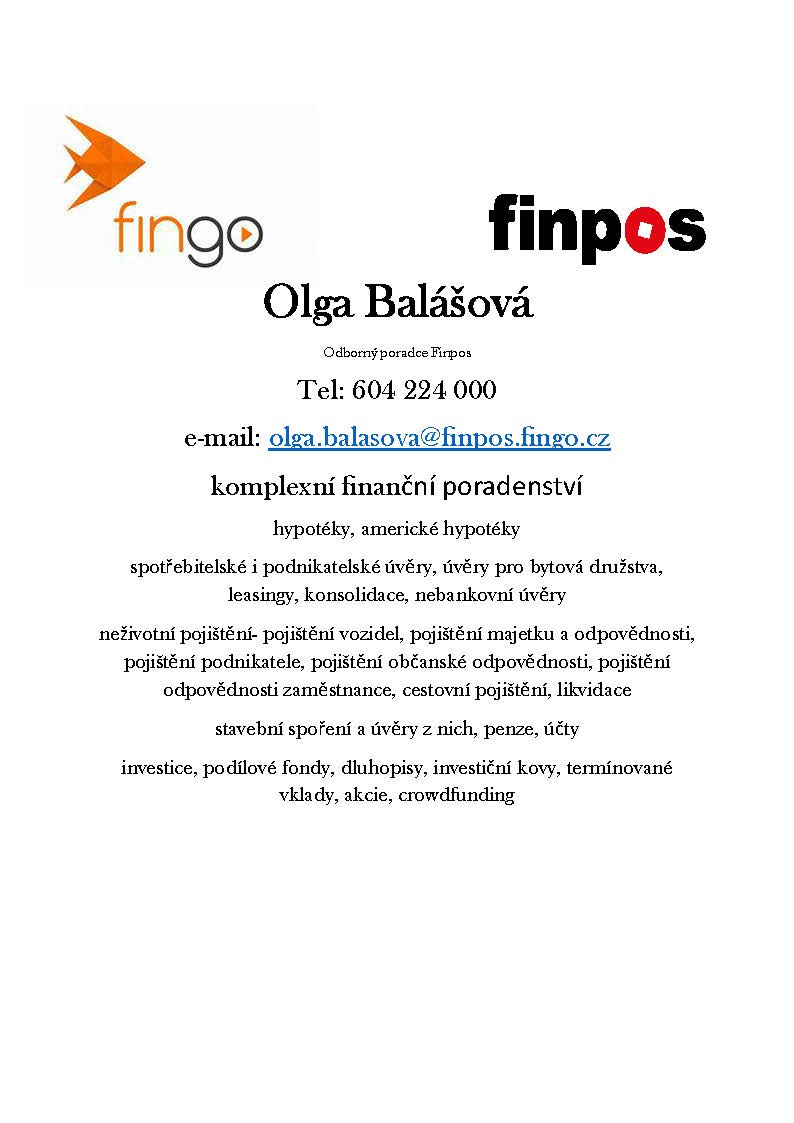 Olga Balášová - komplexní rodinný finanční poradce foto 4