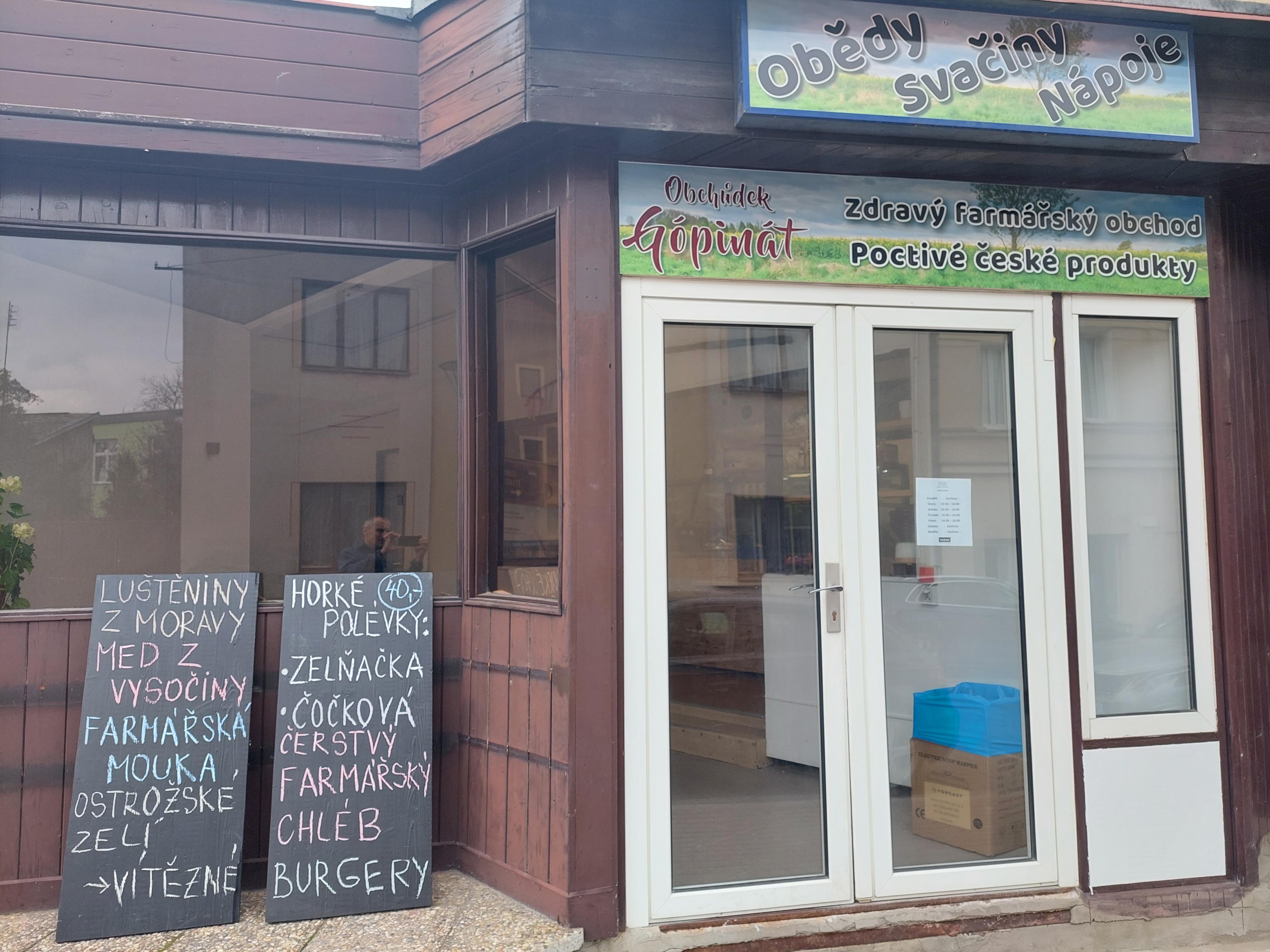 Gopinát Vlašim - farmářský obchod