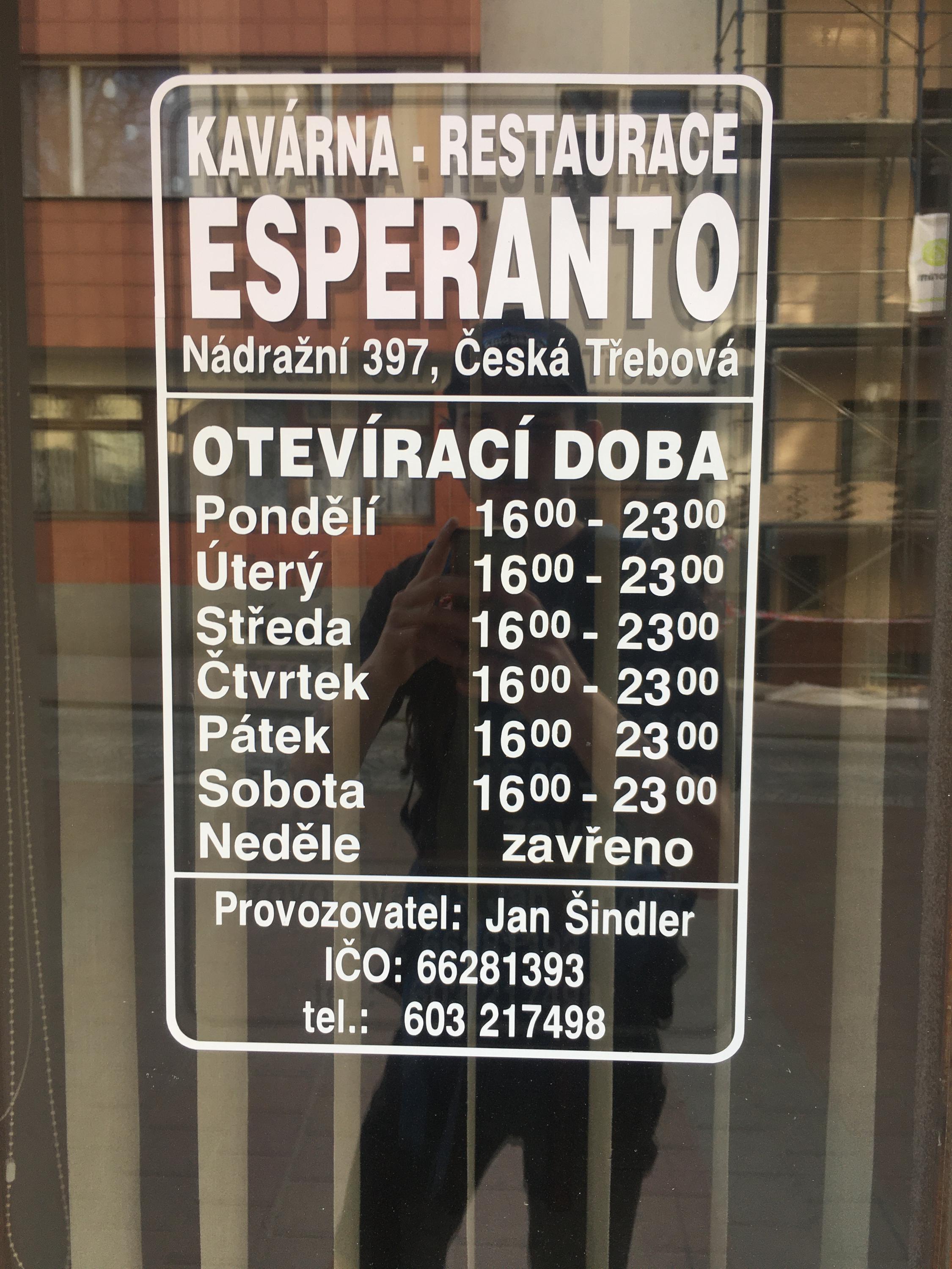 Kavárna Esperanto foto 2