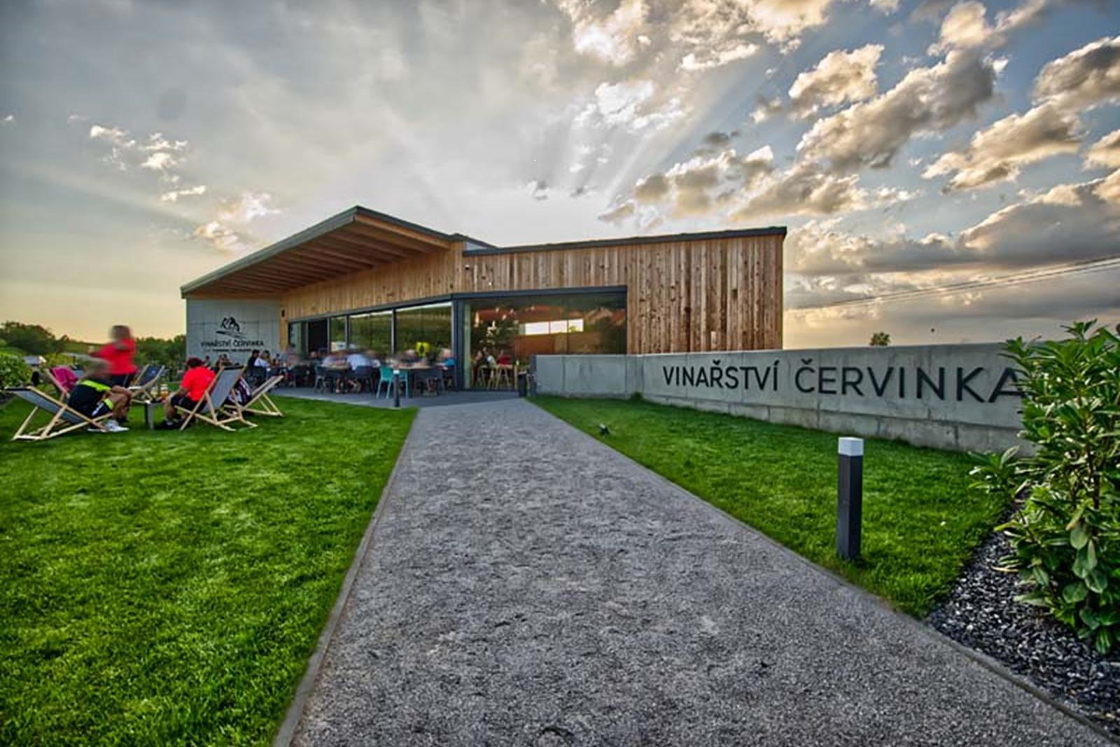 Vinotéka a wine bar Vinařství Červinka