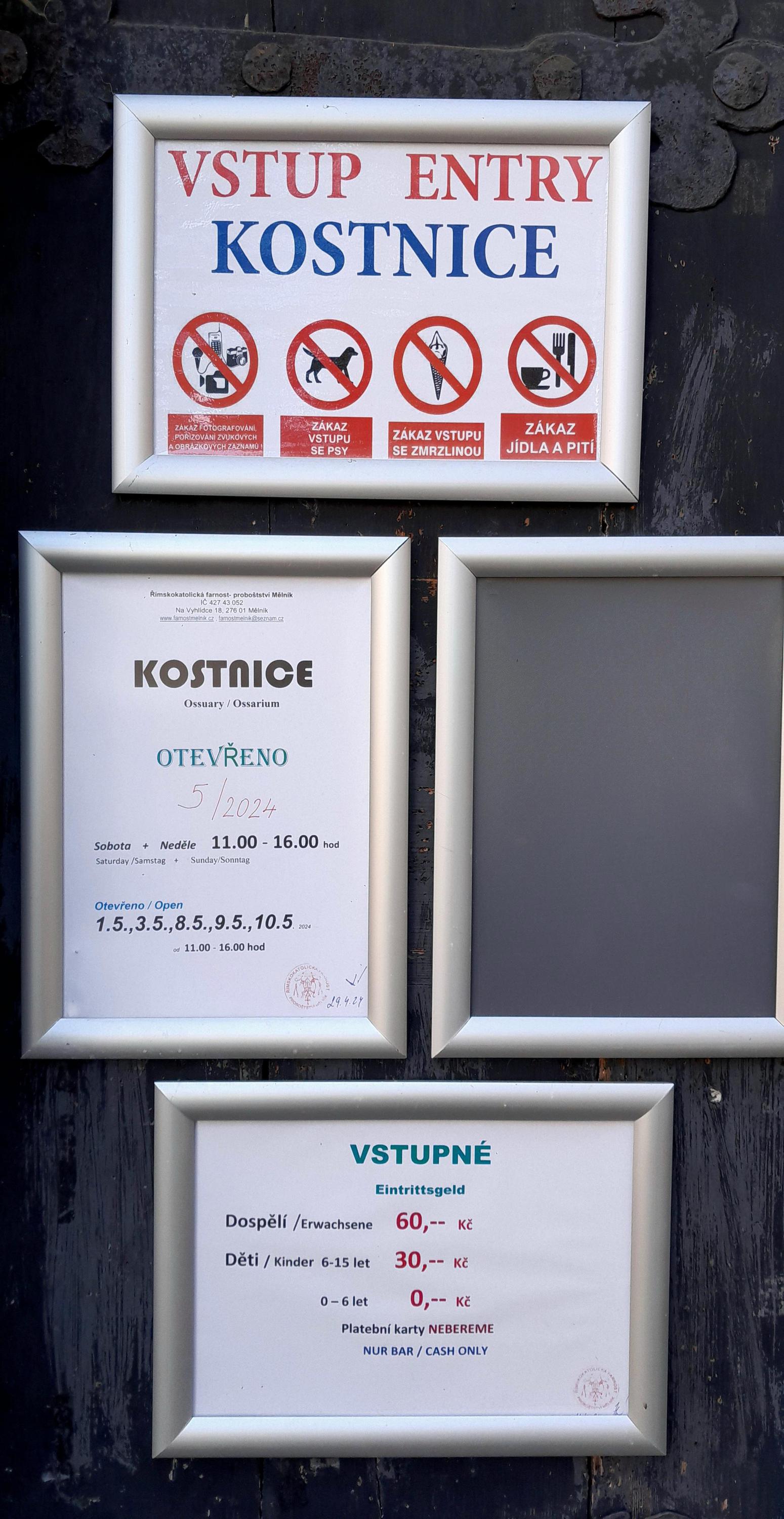 Kostnice Mělník