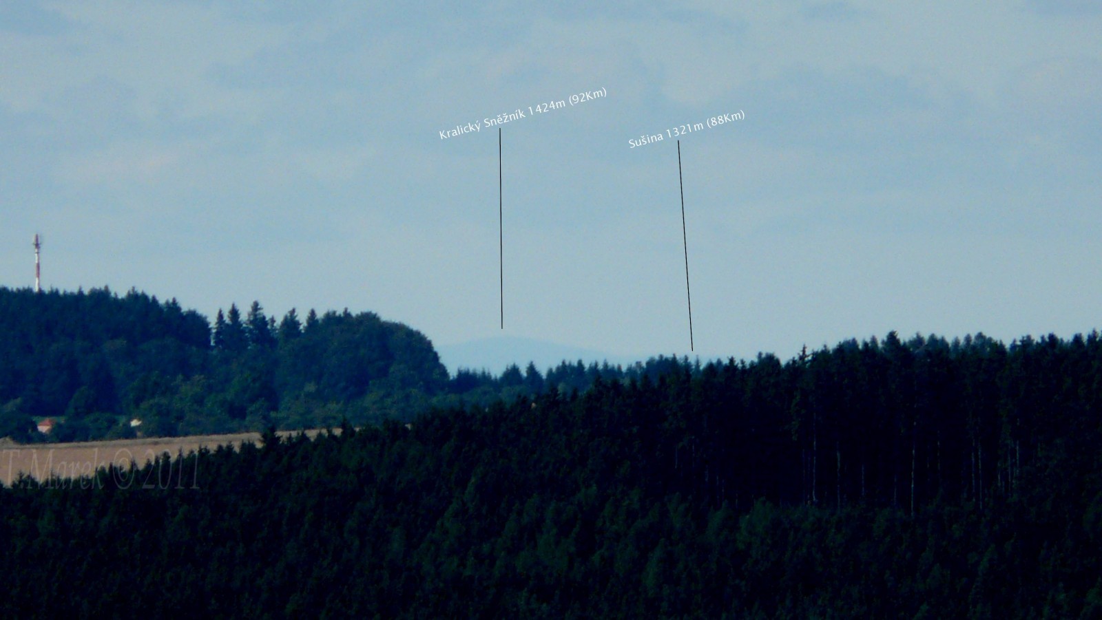 Rozhledna Podvrší u Veselice foto 3