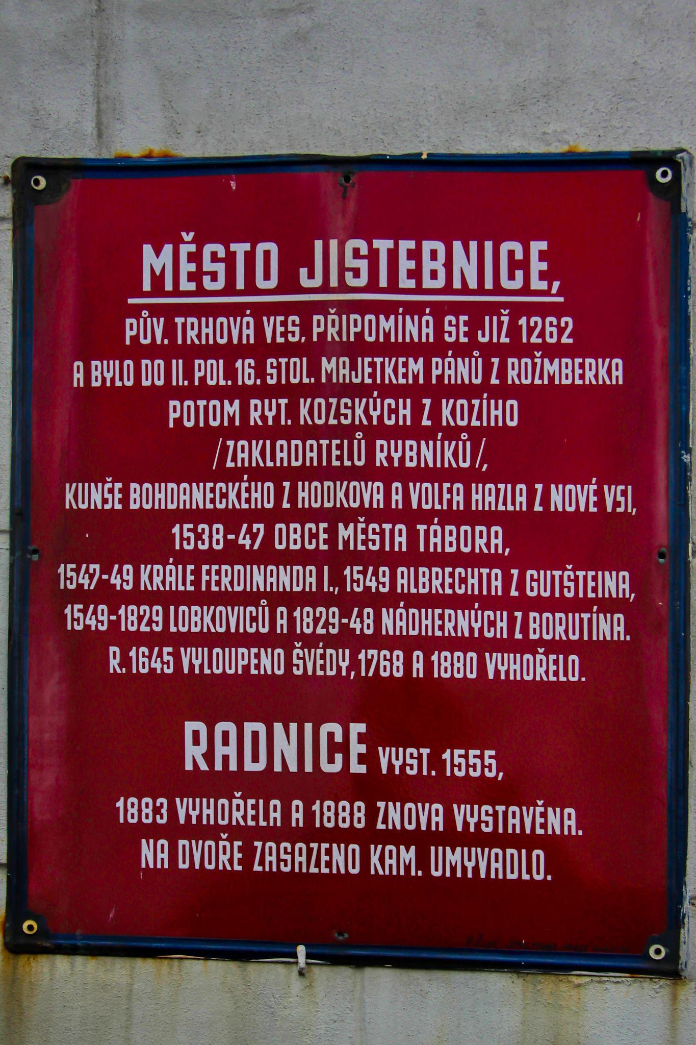 Jistebnice - městský úřad foto 6