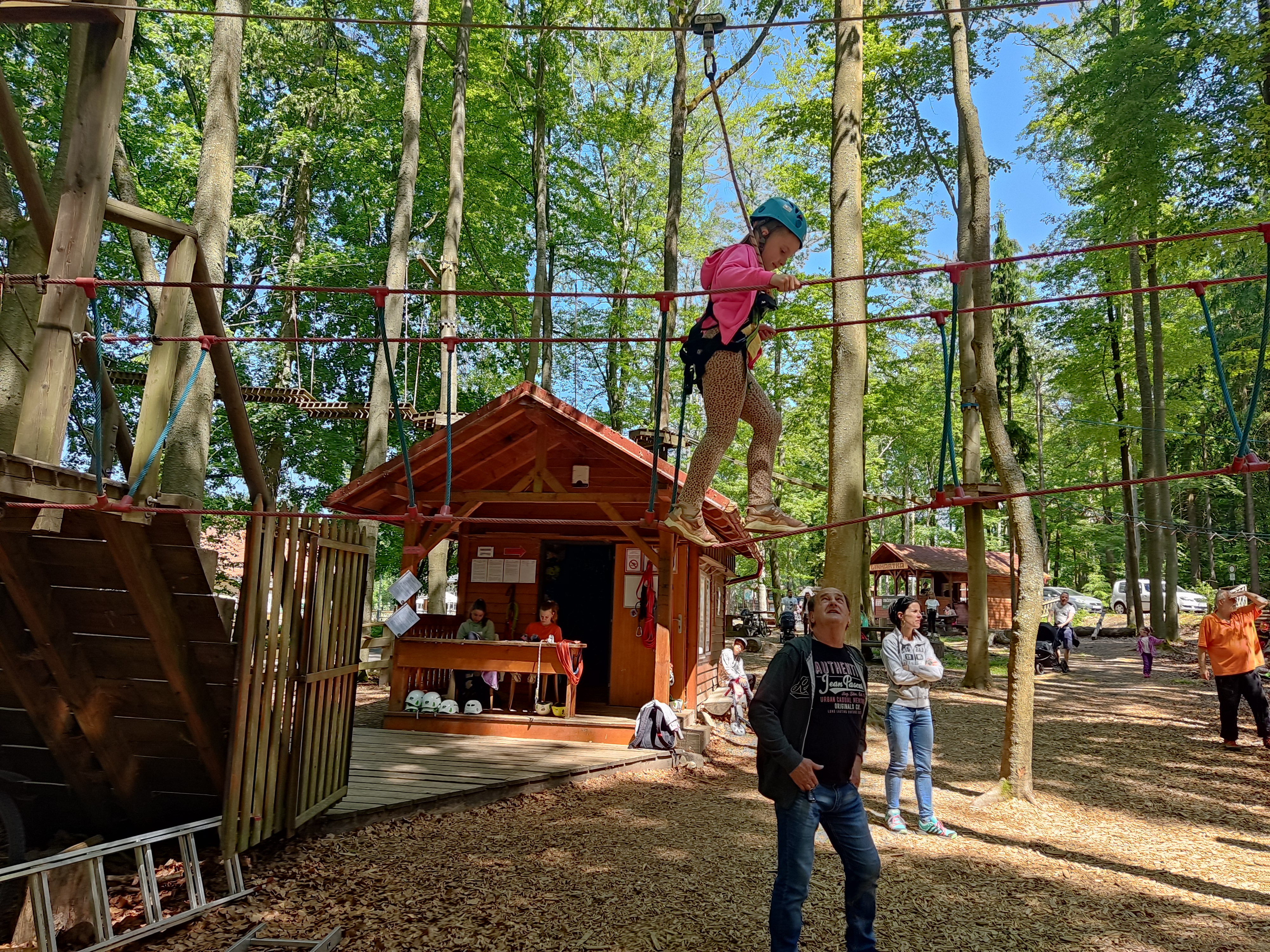 Přírodní lanové centrum svatý Linhart foto 6