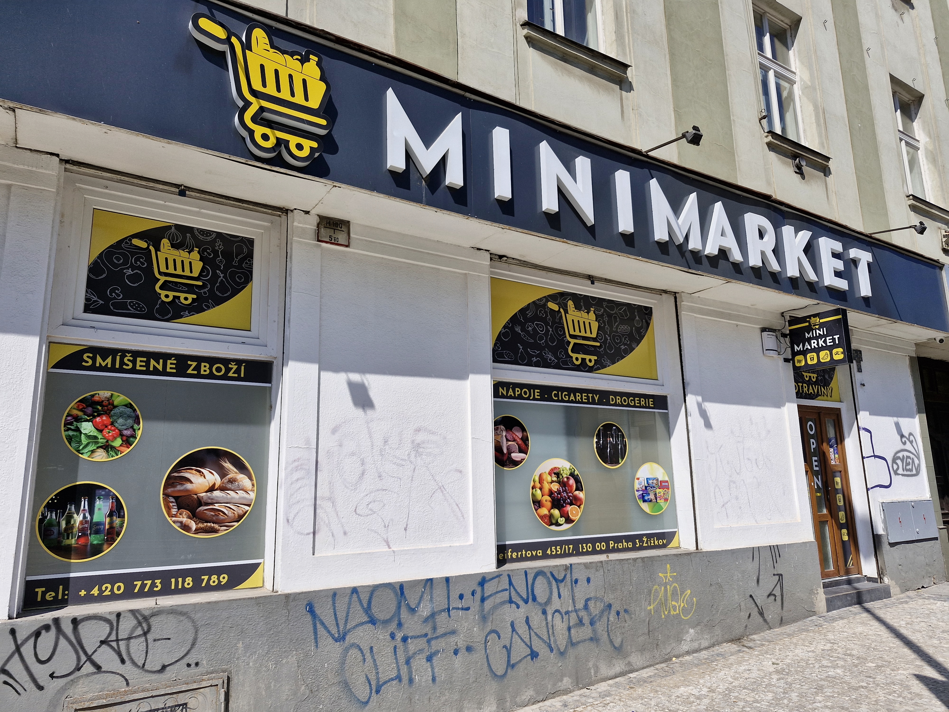 Minimarket Praha 3