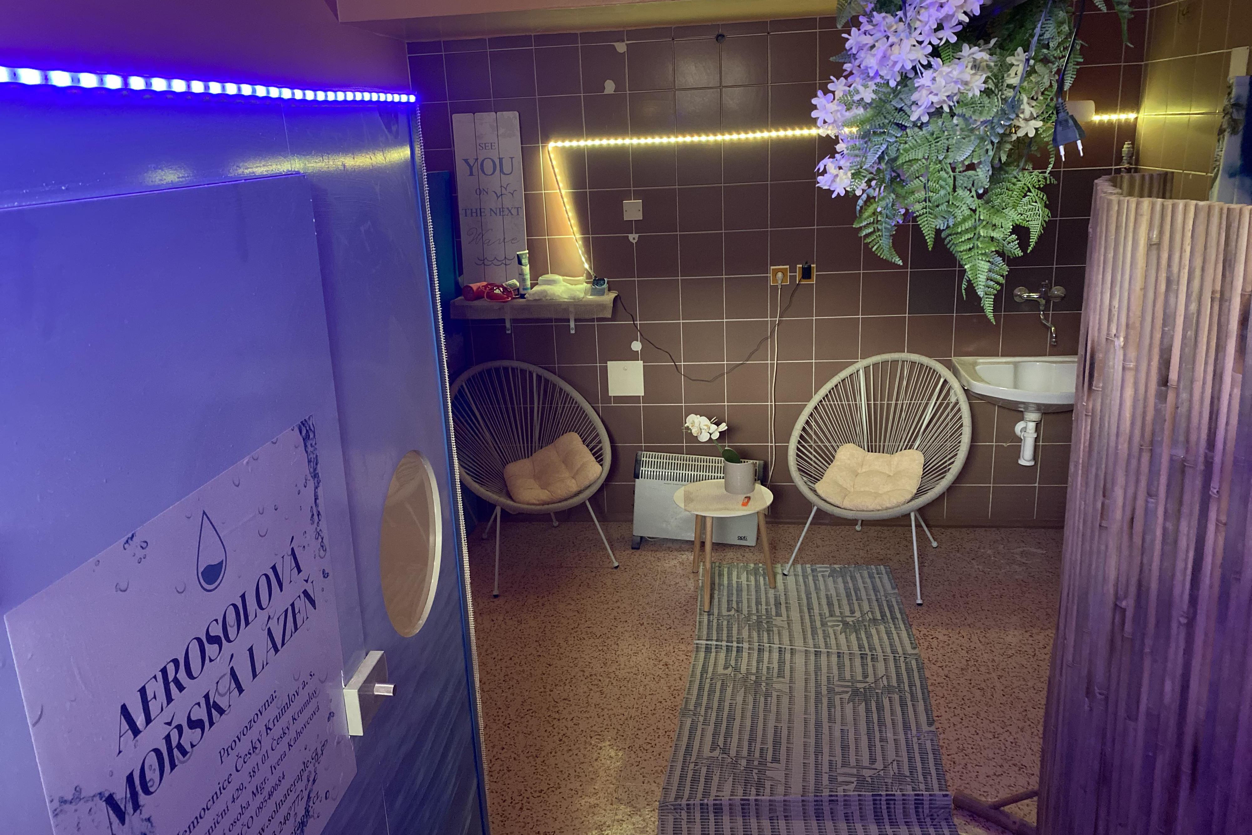 Aerosolová mořská lázeň