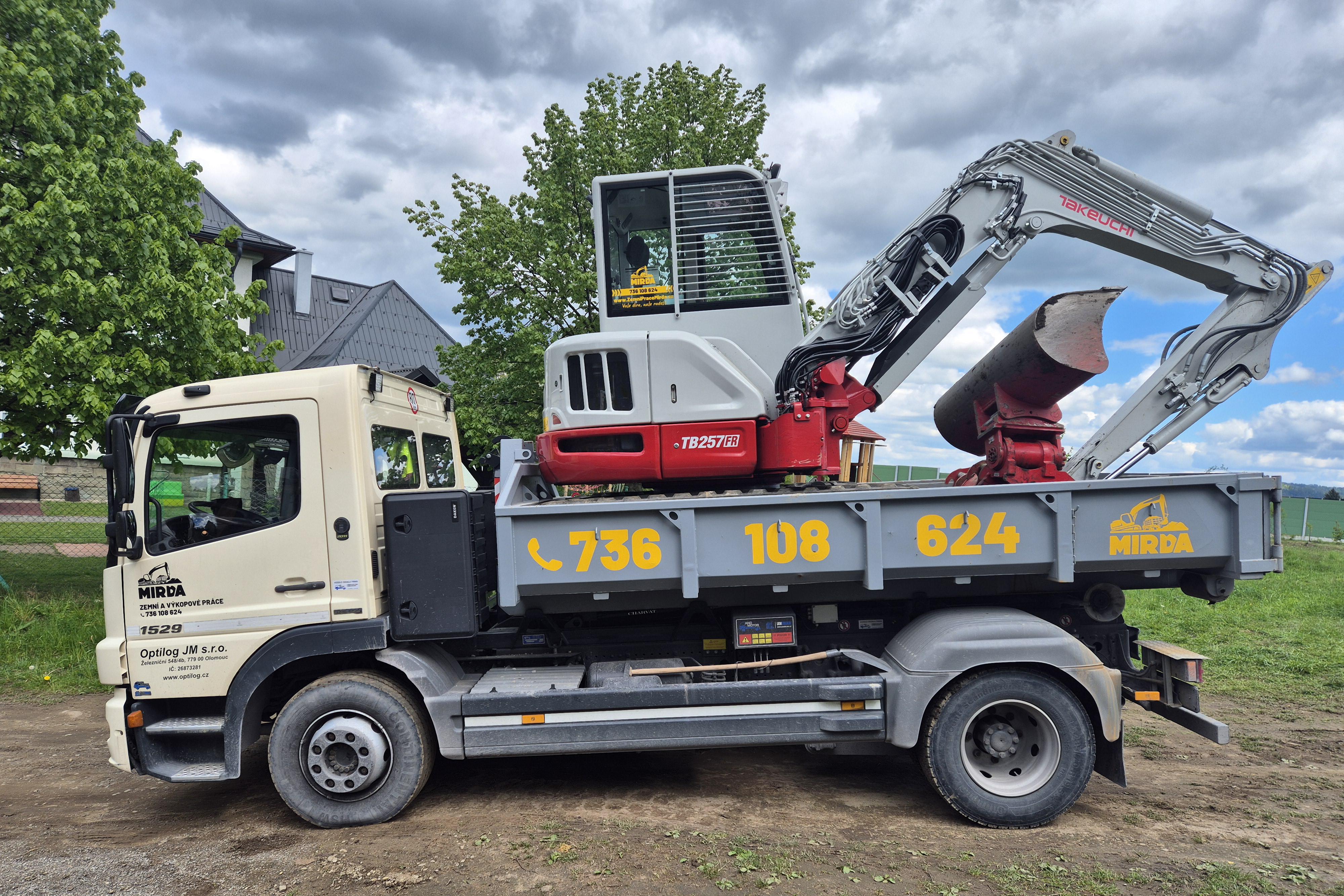 Zemní práce Mirďa