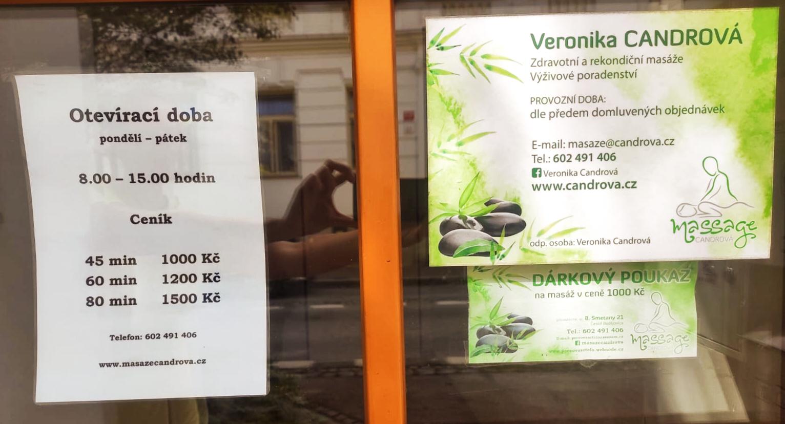 Masáže Veronika Candrová foto 4