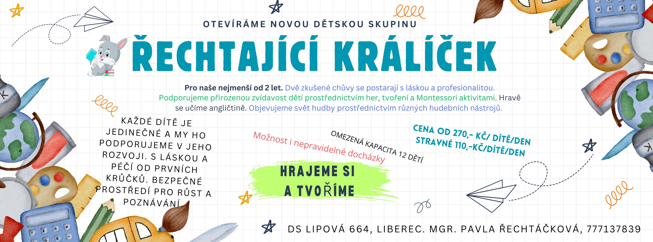 Řechtající králíček foto 2