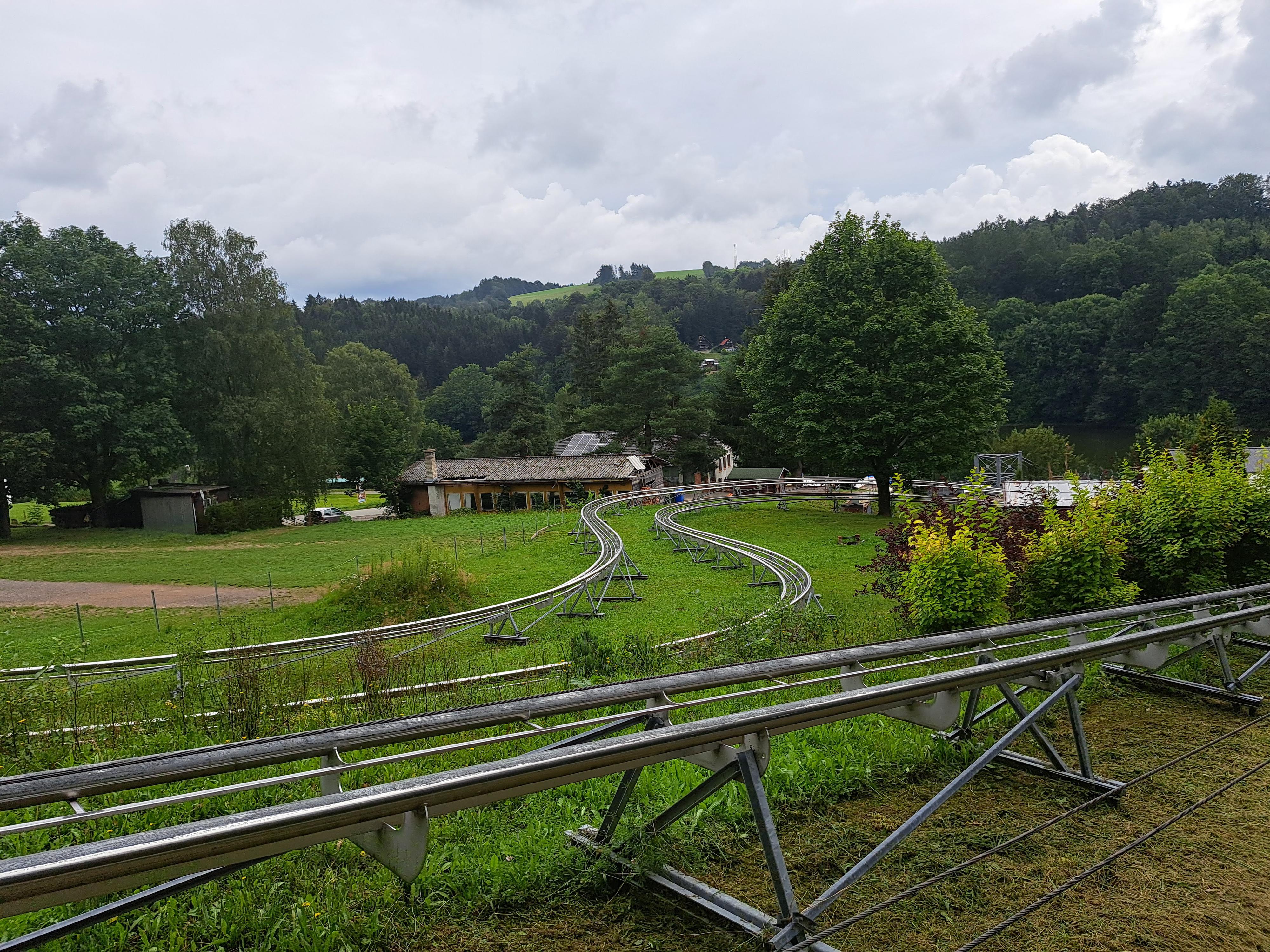 Bobová dráha Pastviny foto 2