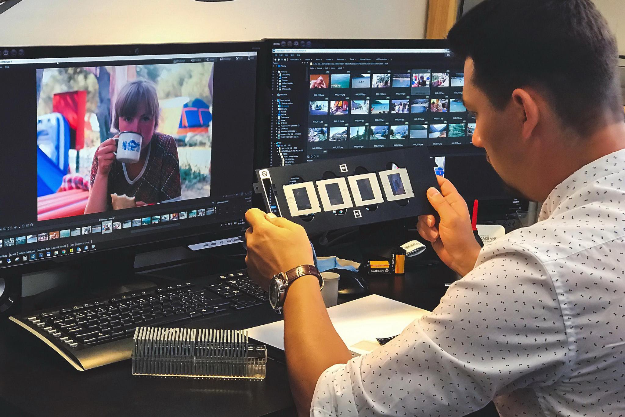 Skenování diapozitivů i negativů s vylepšením