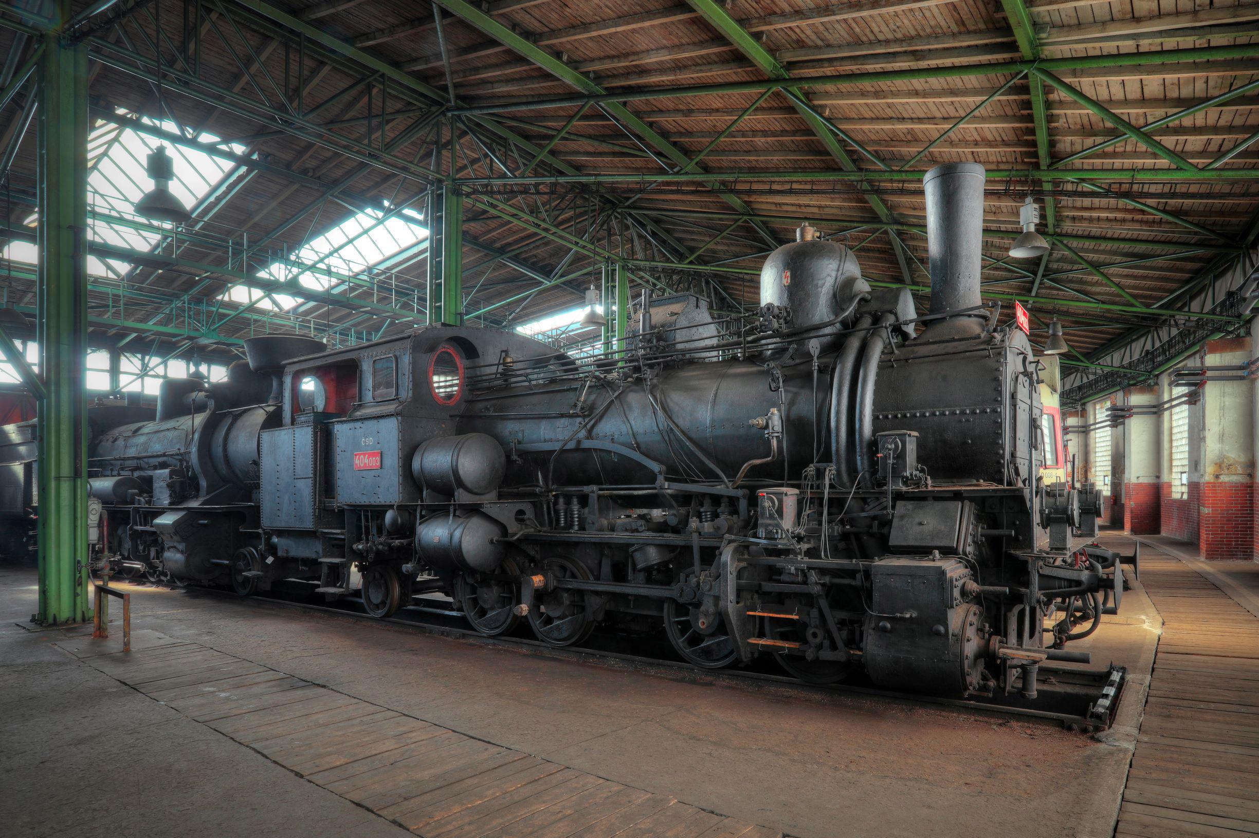Železniční depozitář Národního technického muzea foto 2