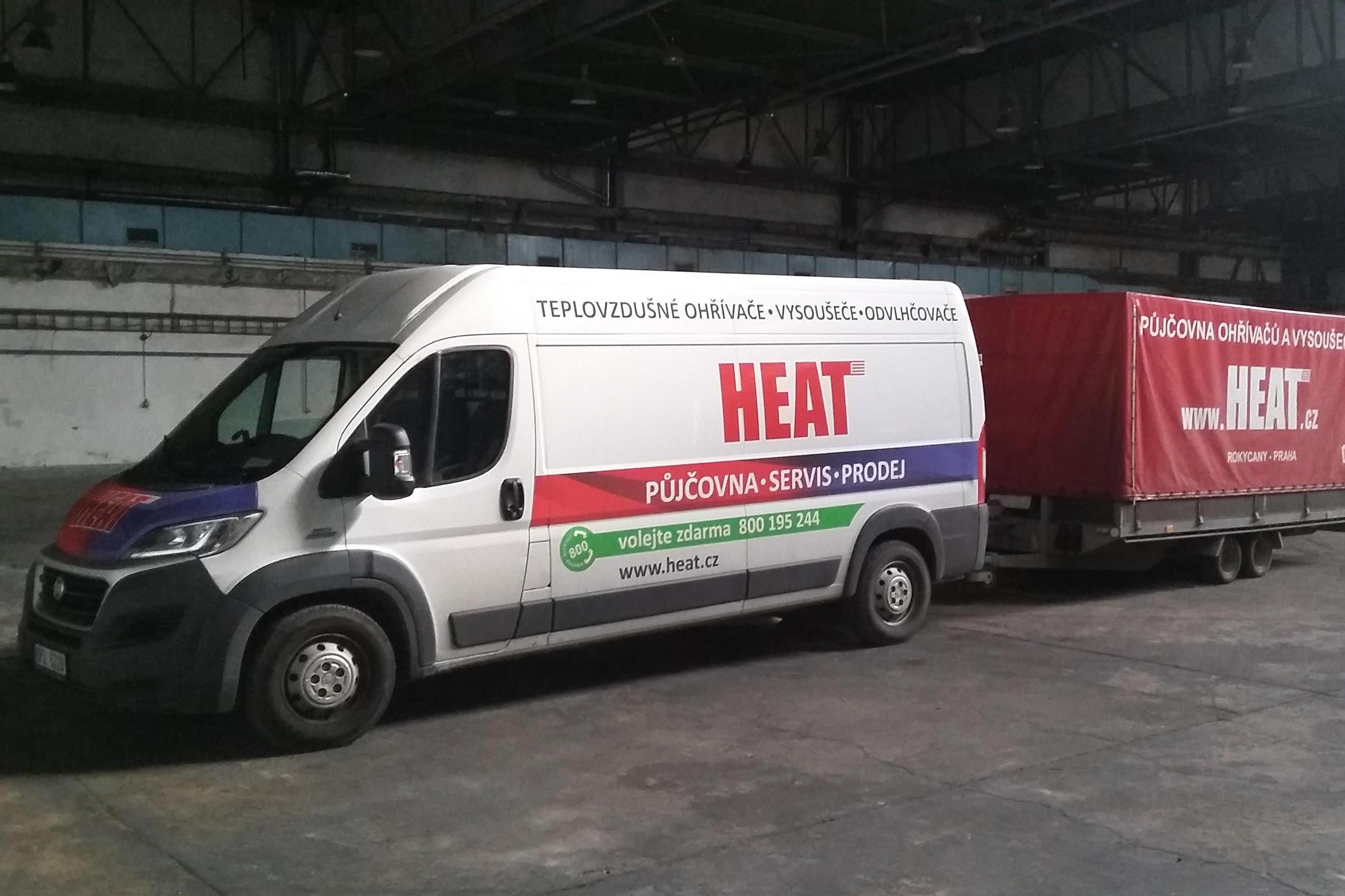 HEAT teplovzdušné ohřívače a vysoušeče - odvlhčovače