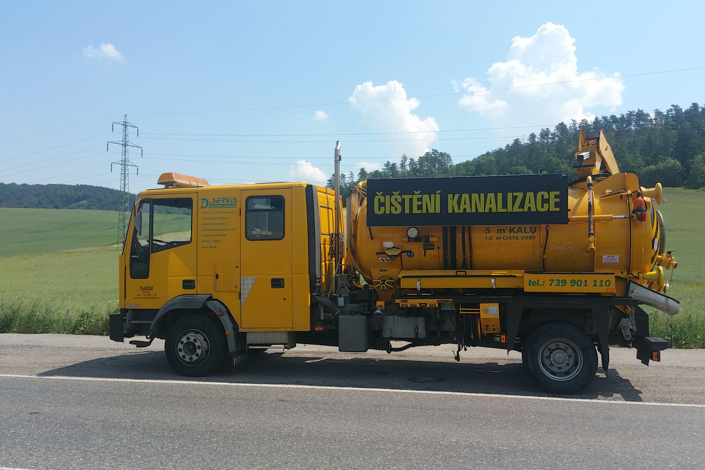 Dudáček Miroslav čištění kanalizace