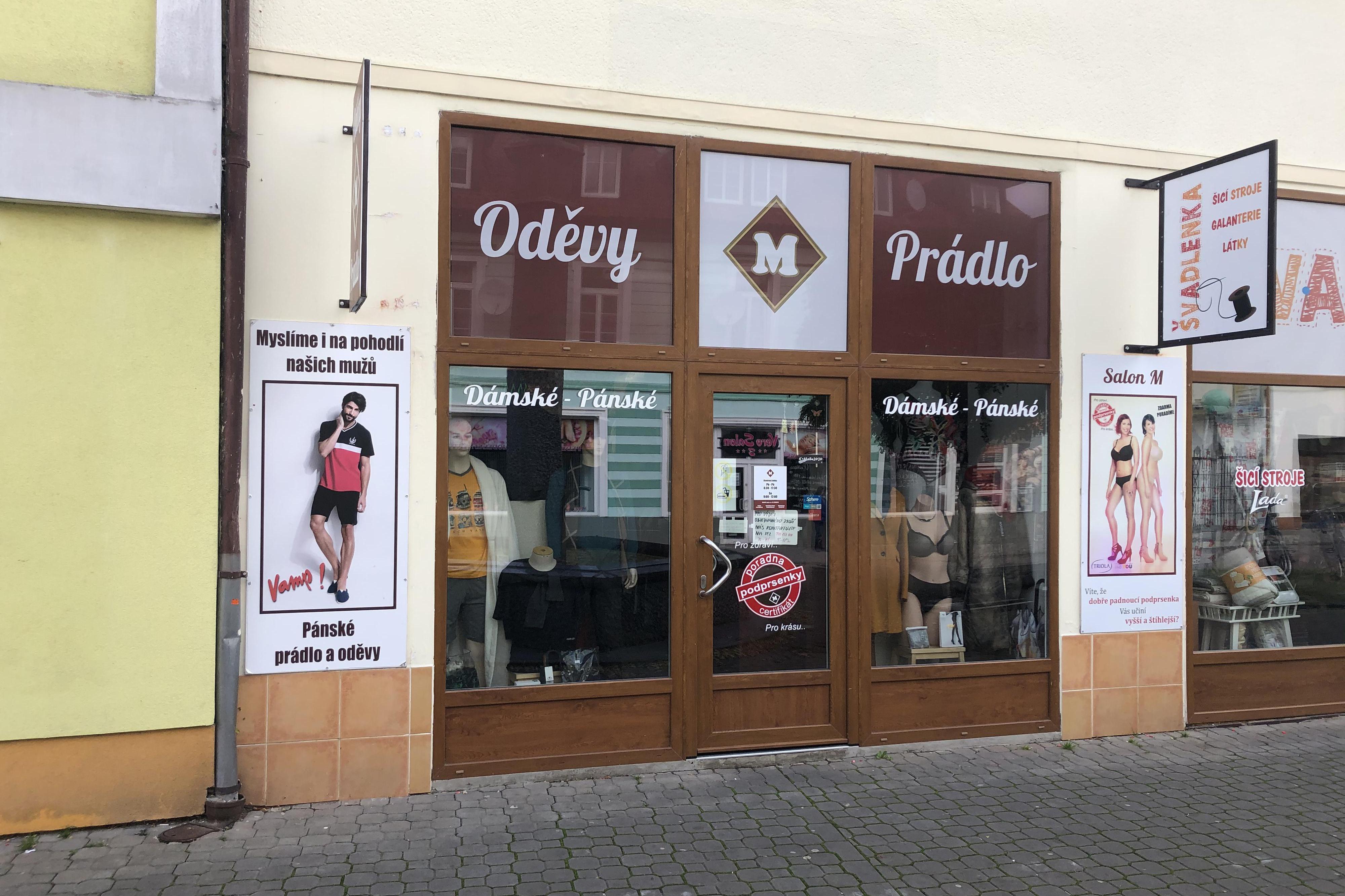 Salon M - prádlo a oděvy