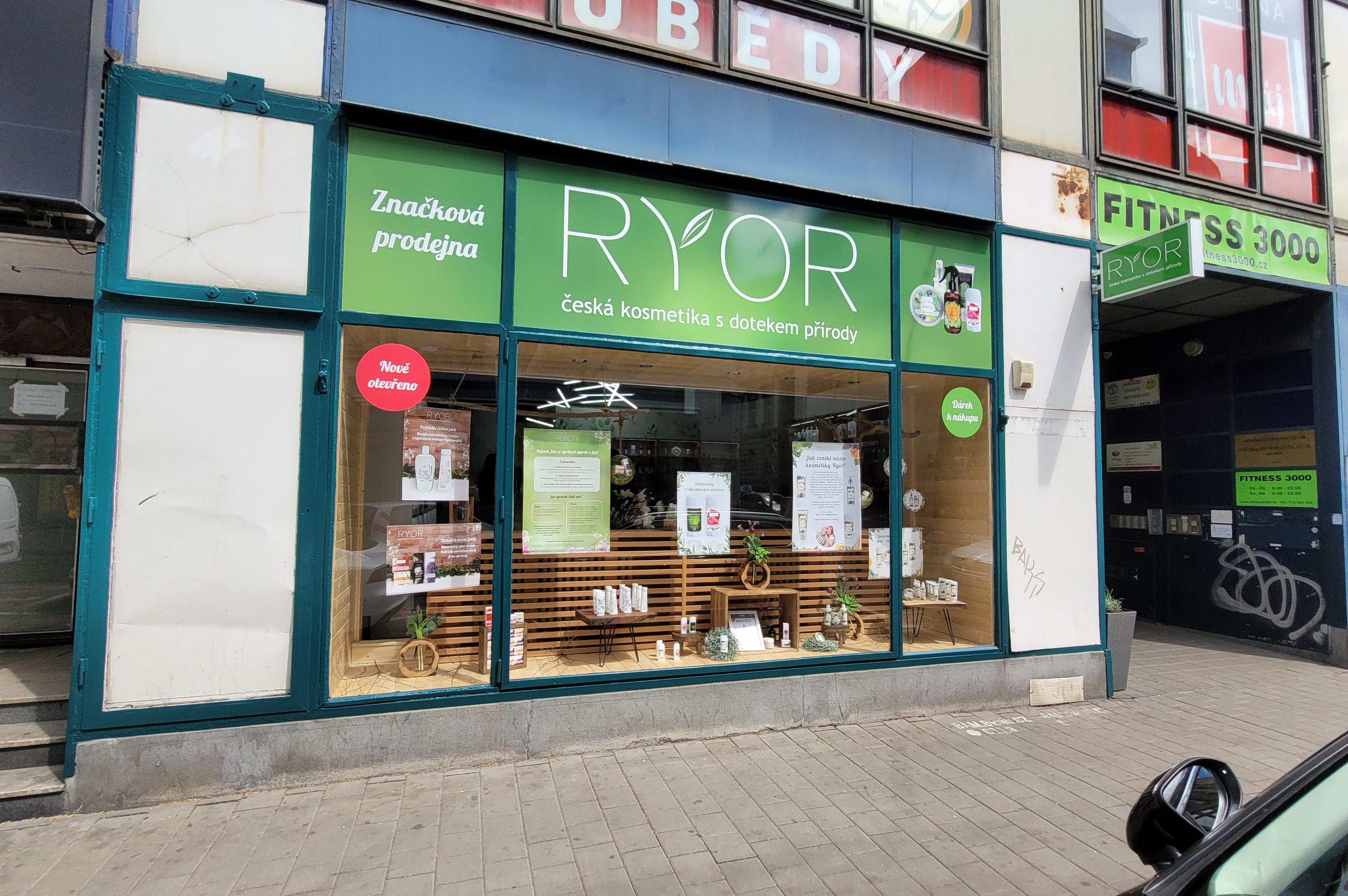 Značková prodejna Ryor kosmetika