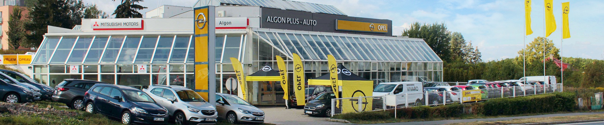 Cover image ALGON  | Plzeň | Opel, Mitsubishi, MG