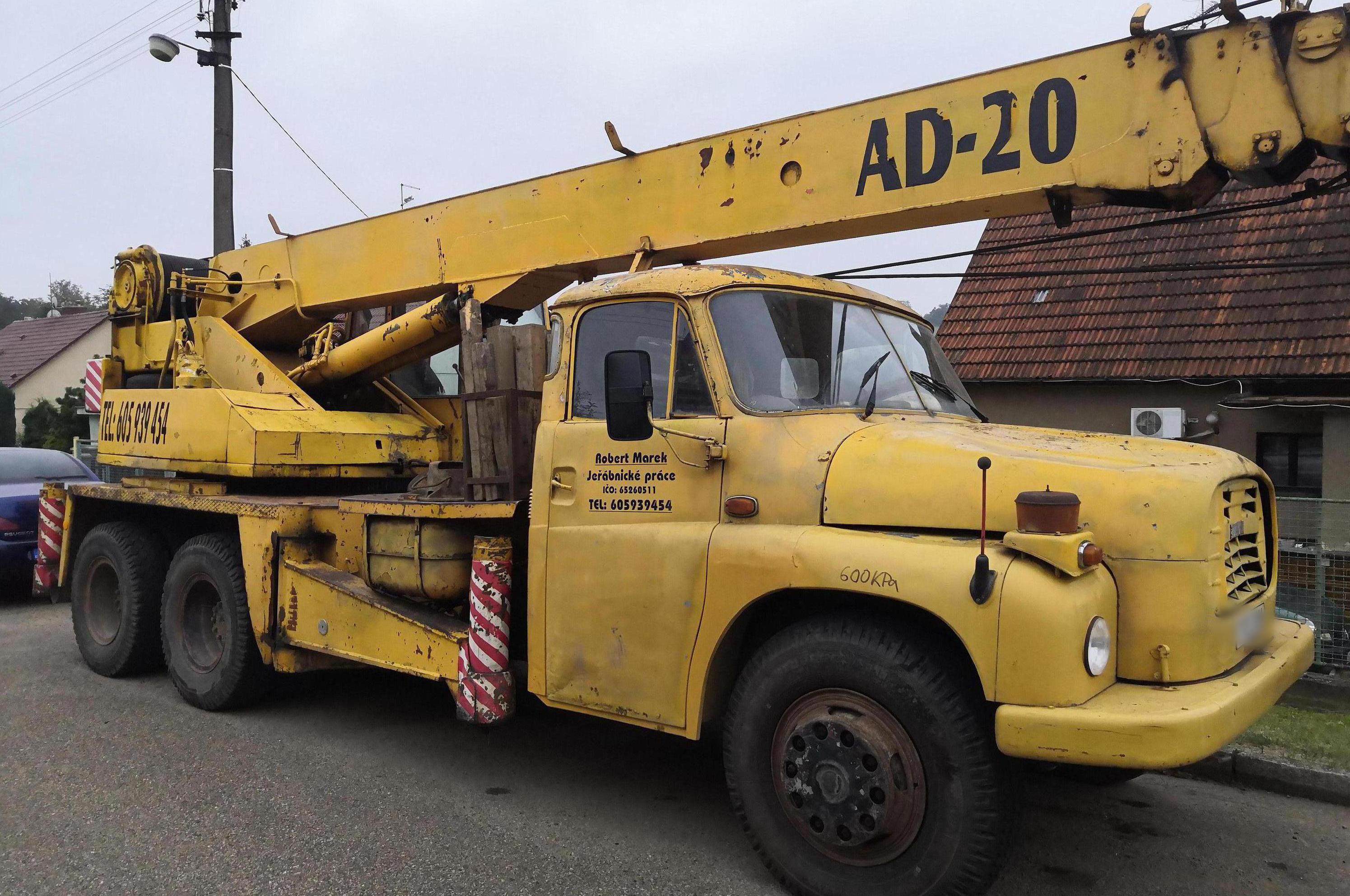 Jeřábnické práce Robert Marek