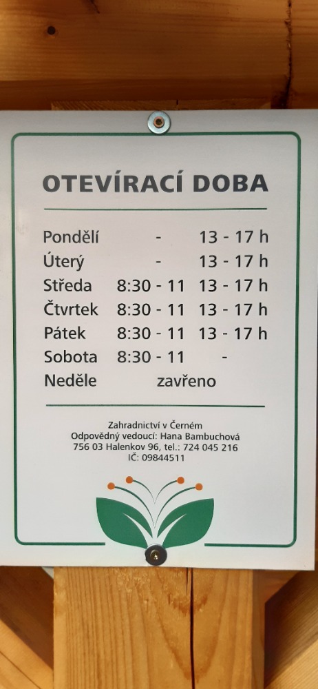 Zahradnictví v Černém foto 3
