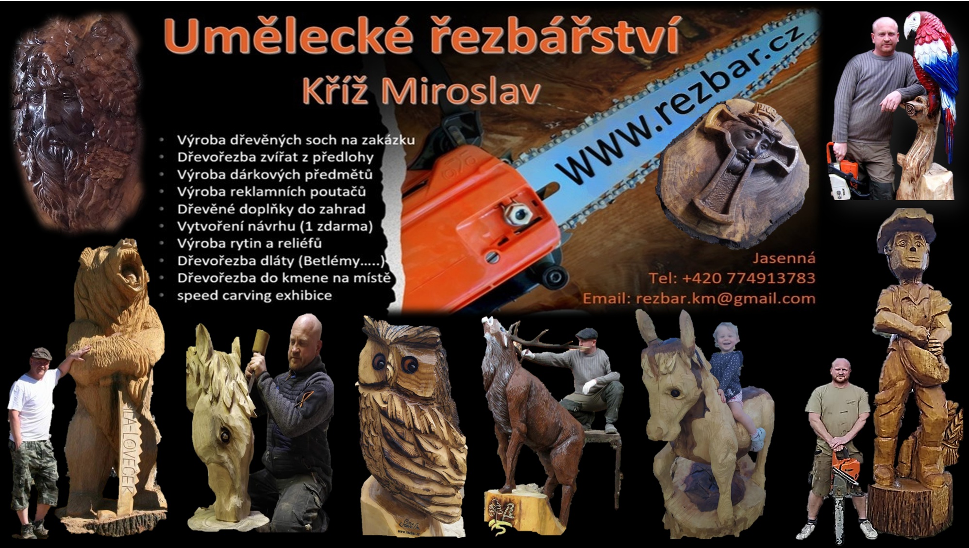 Umělecké řezbářství - Miroslav Kříž foto 4