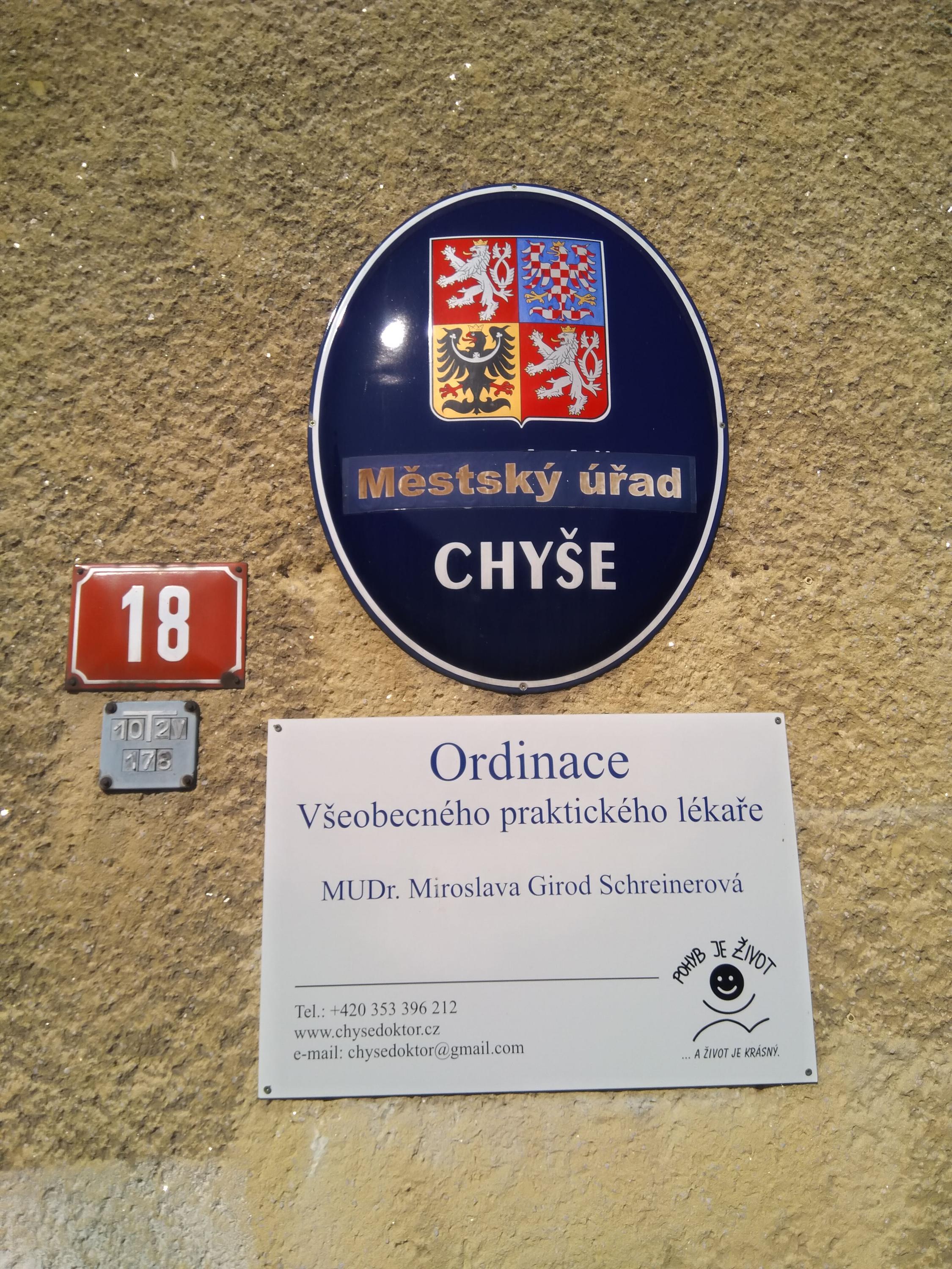 Chyše - městský úřad foto 2