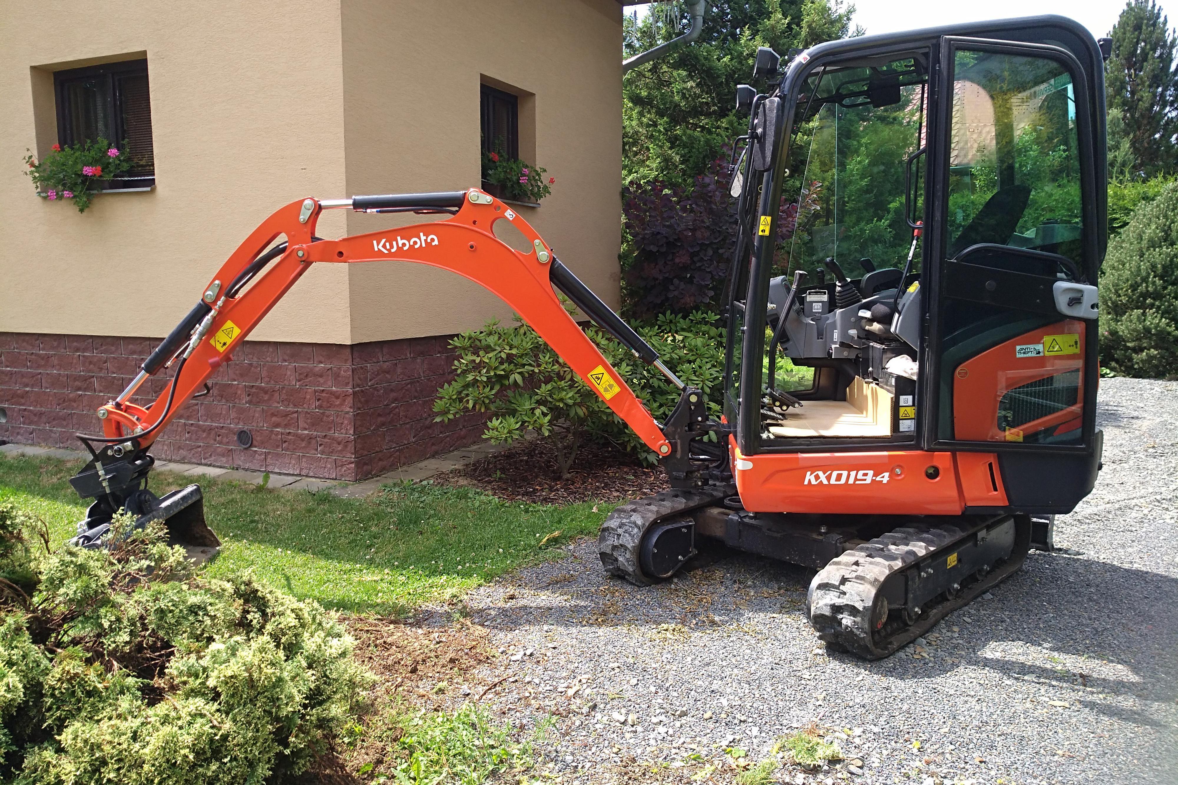 Výkopové práce Kořístka foto 1