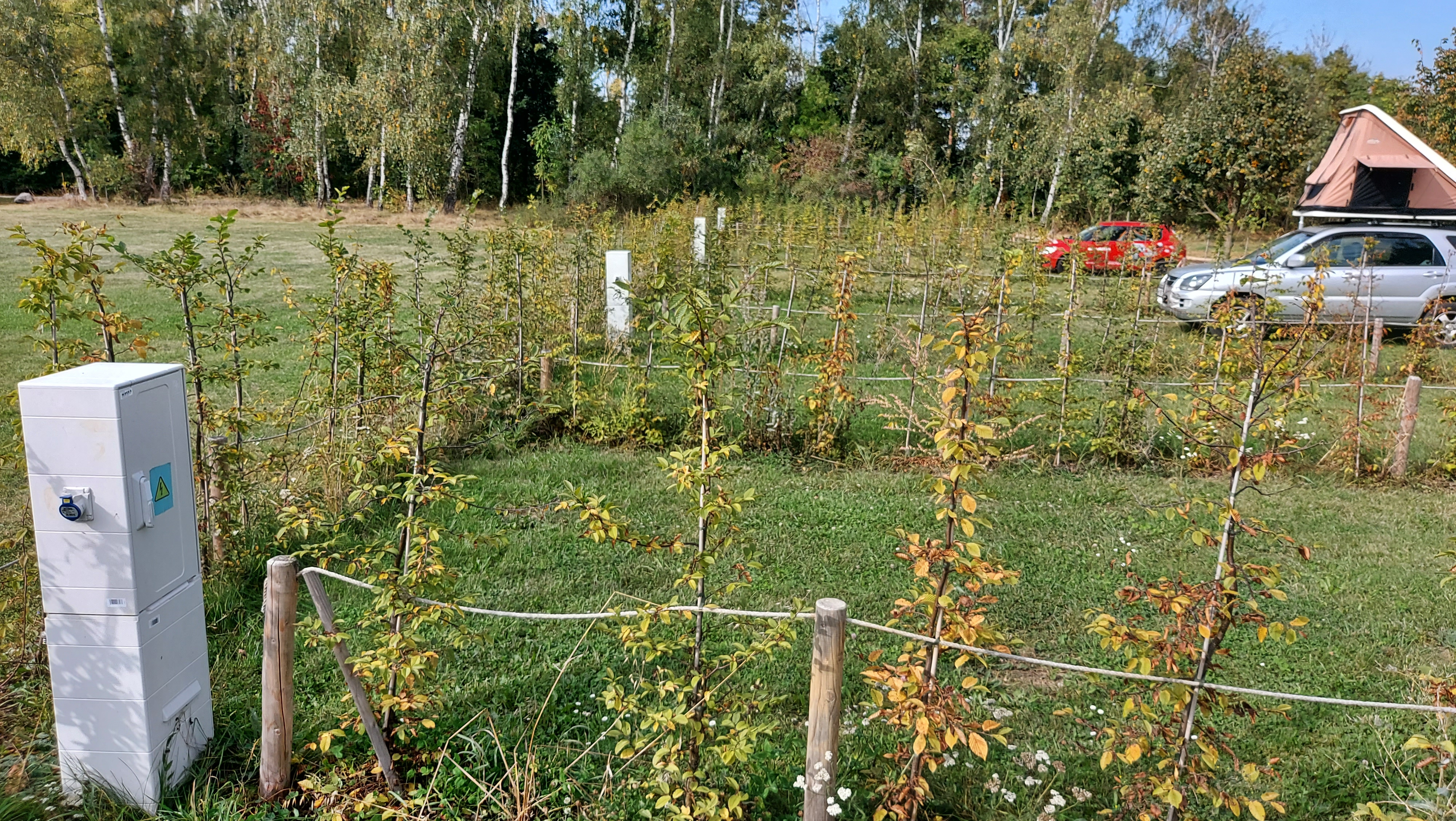 Stellplatz Tetín - karavanová stání foto 2