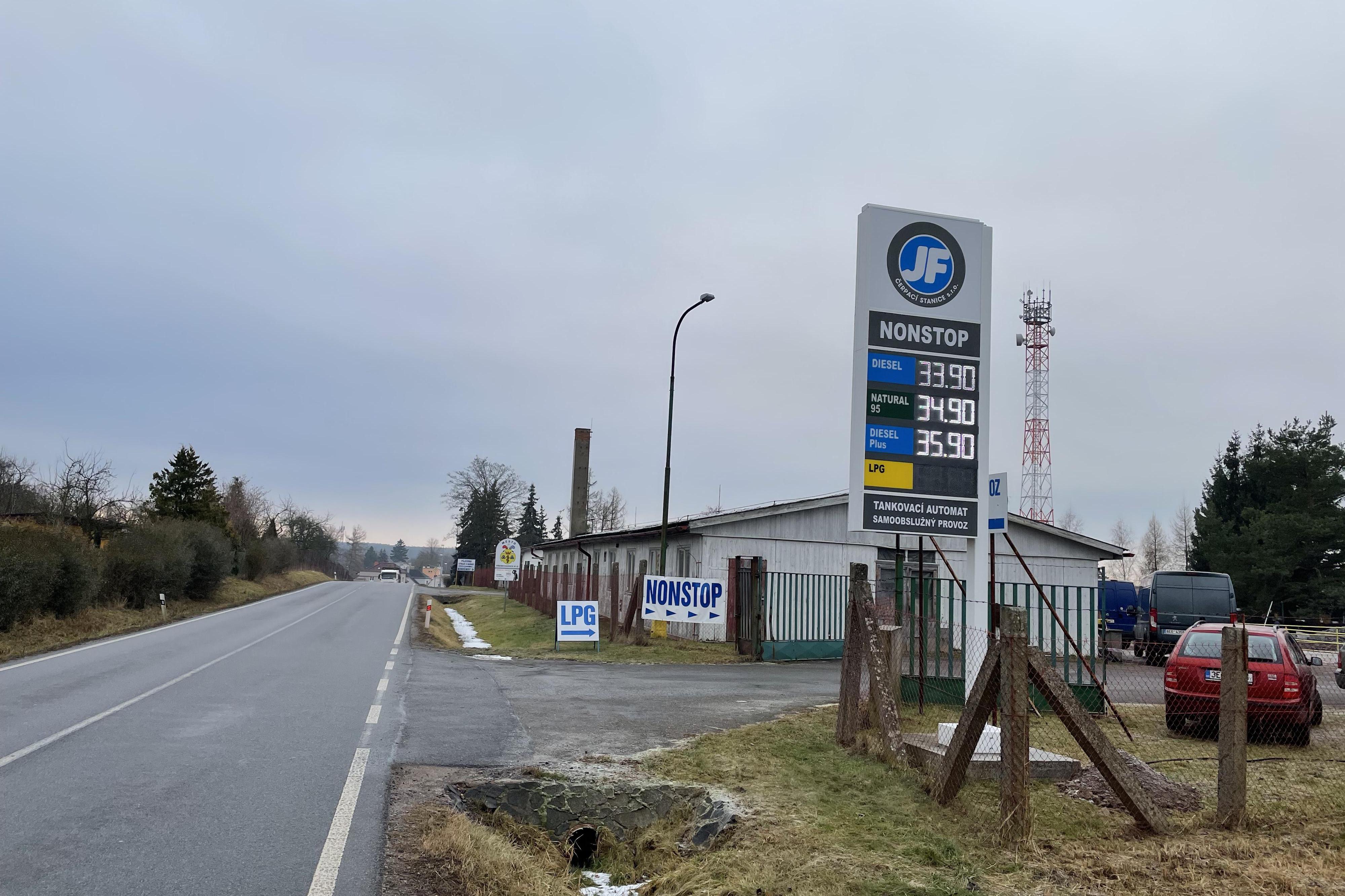 JF čerpací stanice, s.r.o.