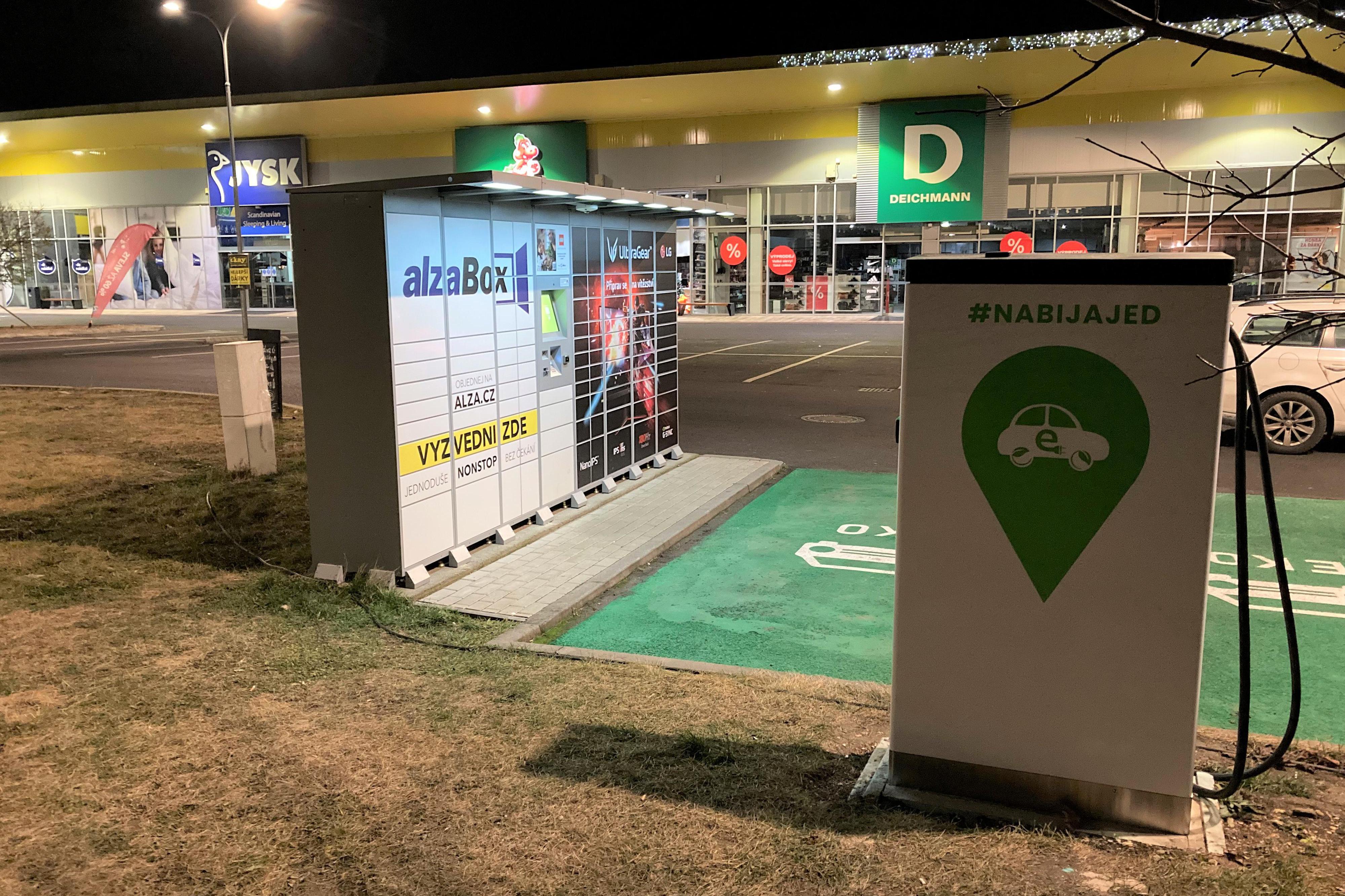 Nabíjecí stanice e-station