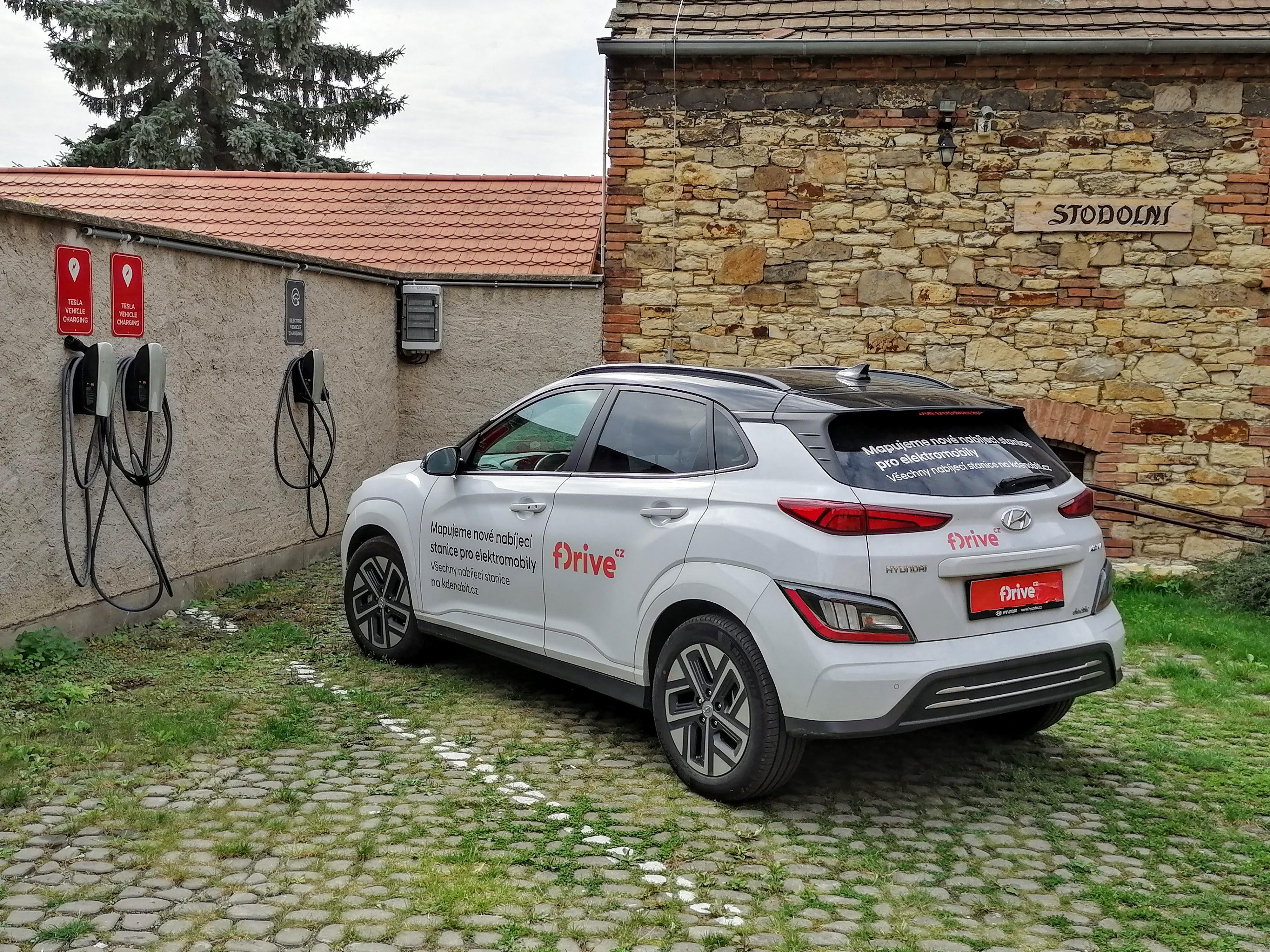 Hotel Amálka - nabíjecí stanice