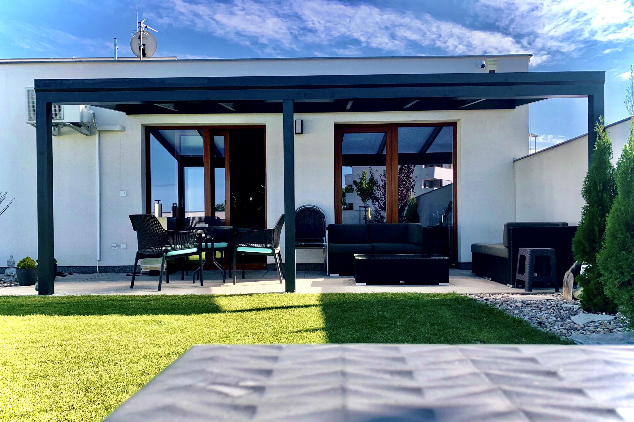 Hliníková pergola SPACELUX