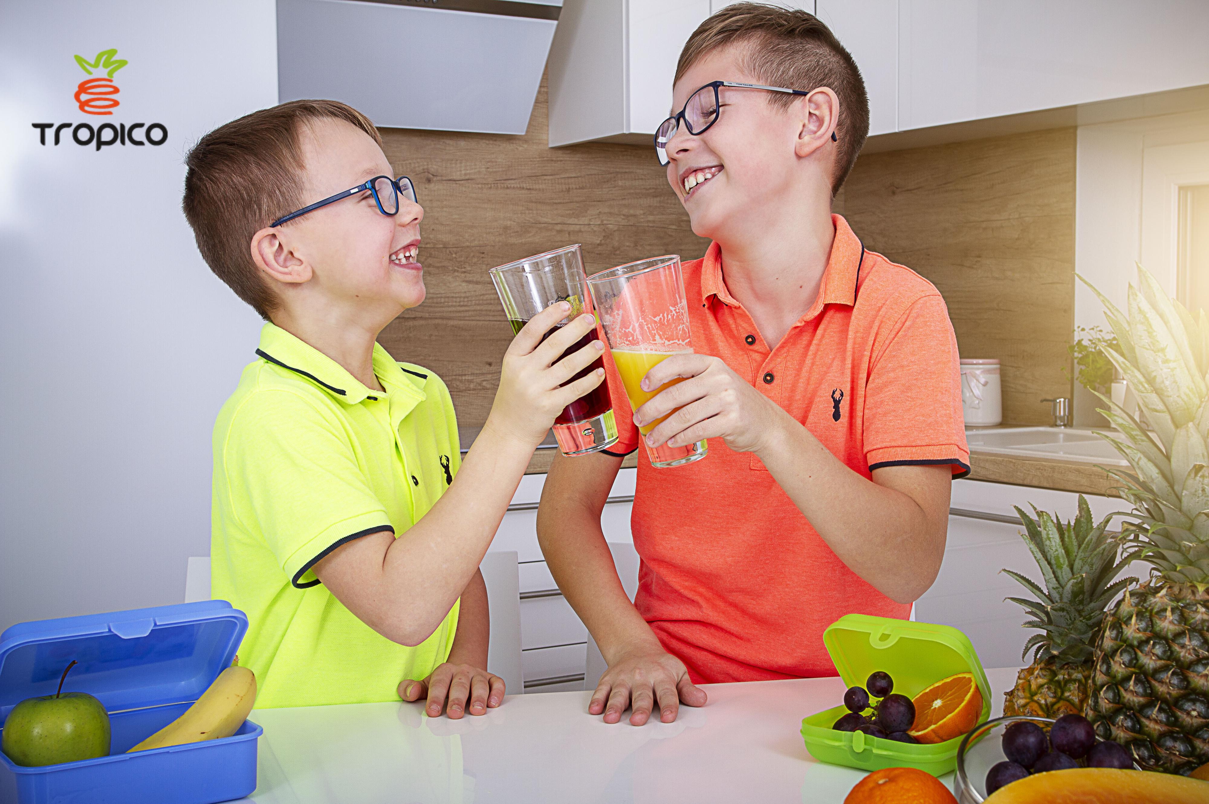 Džusy a pyré Tropico