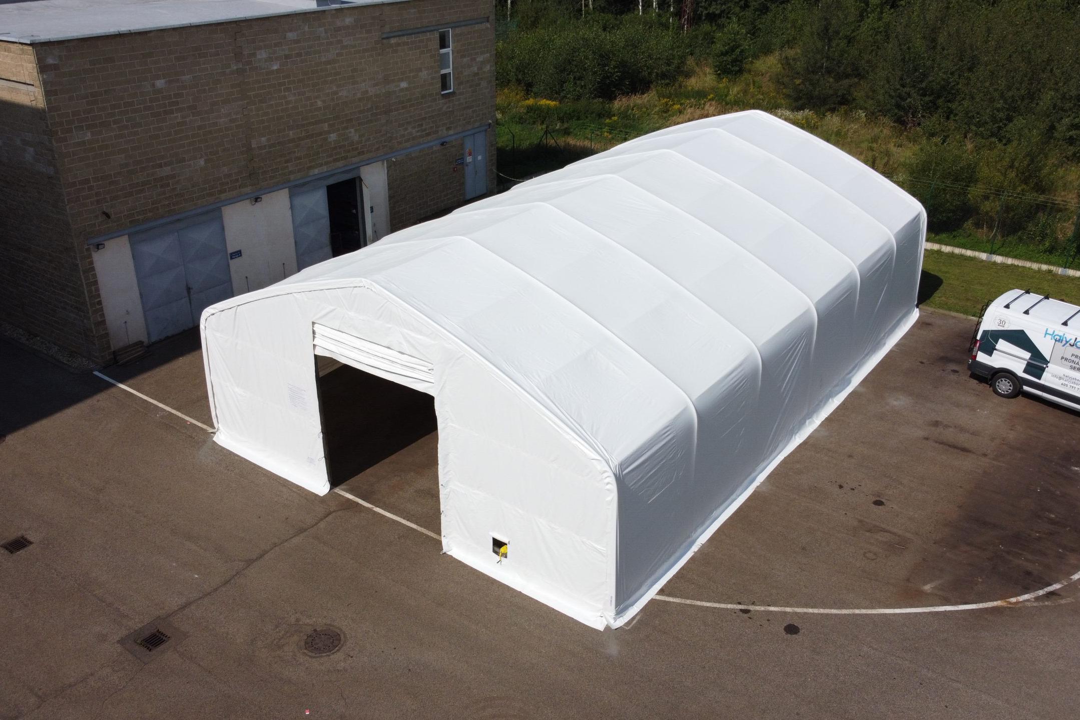 Opláštění plachtových hal - Jabor pro, s.r.o.