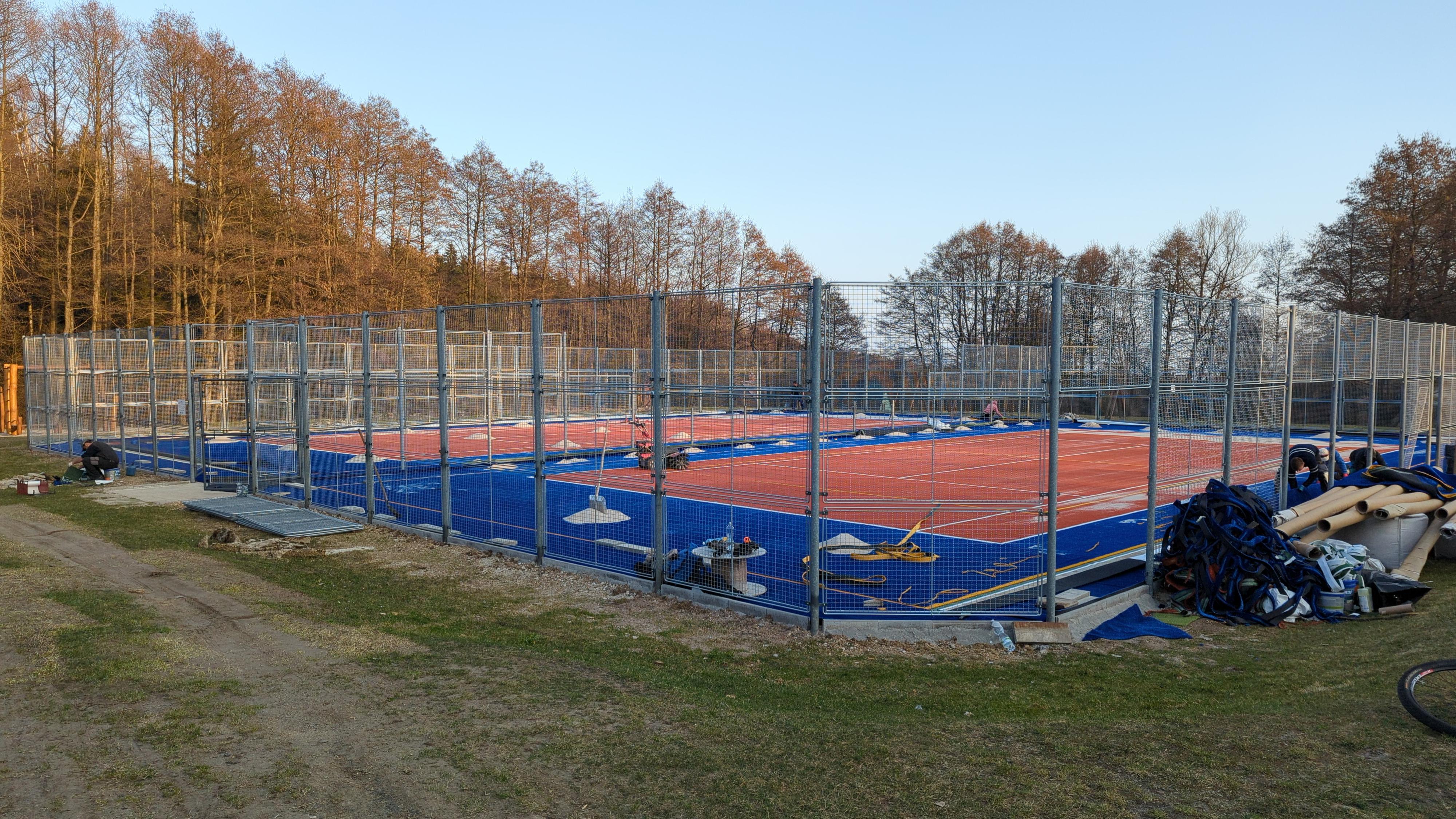 Tenisové kurty - Penzion Na Křižovatce