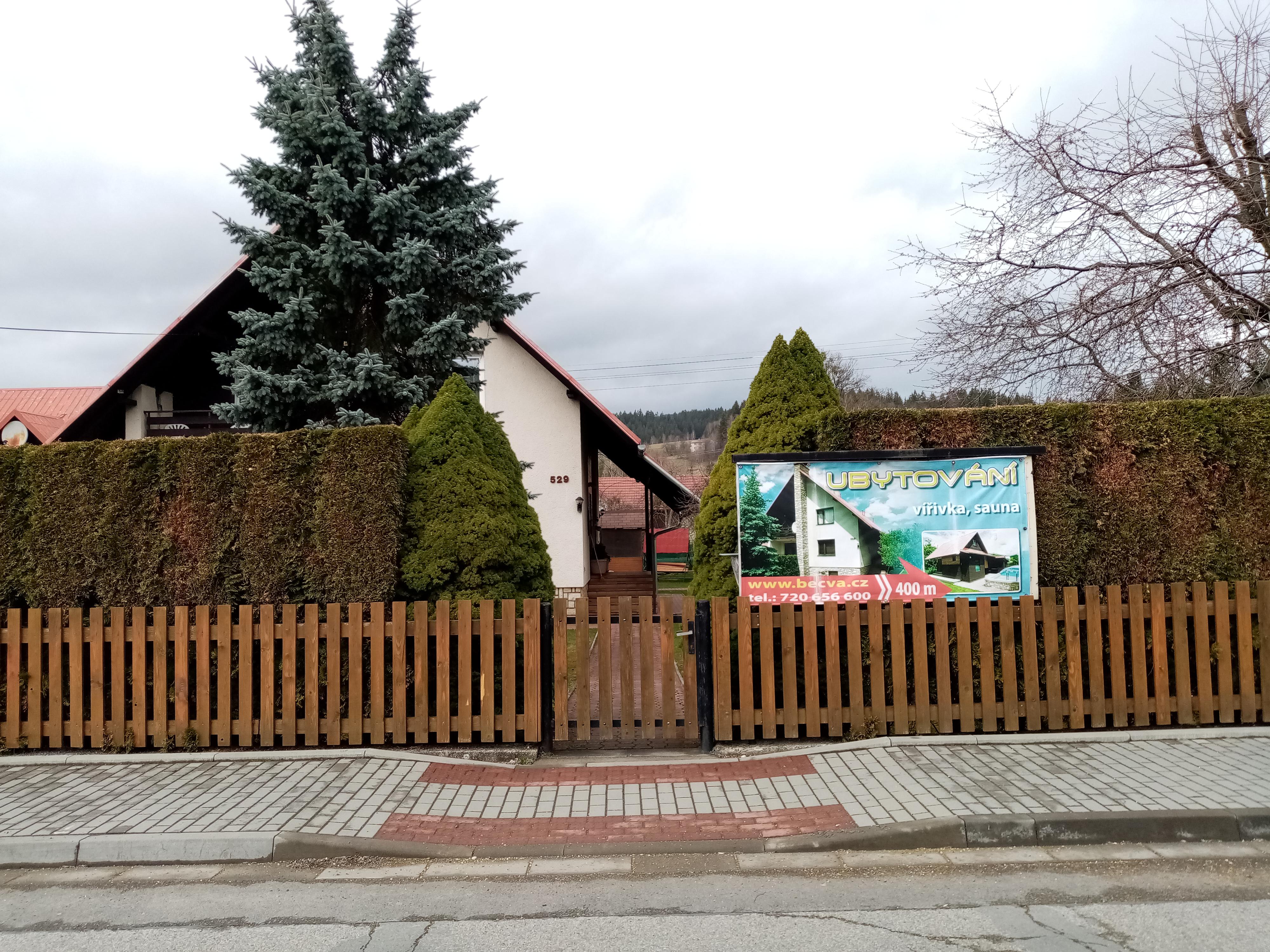 Ubytování Prostřední Bečva 623