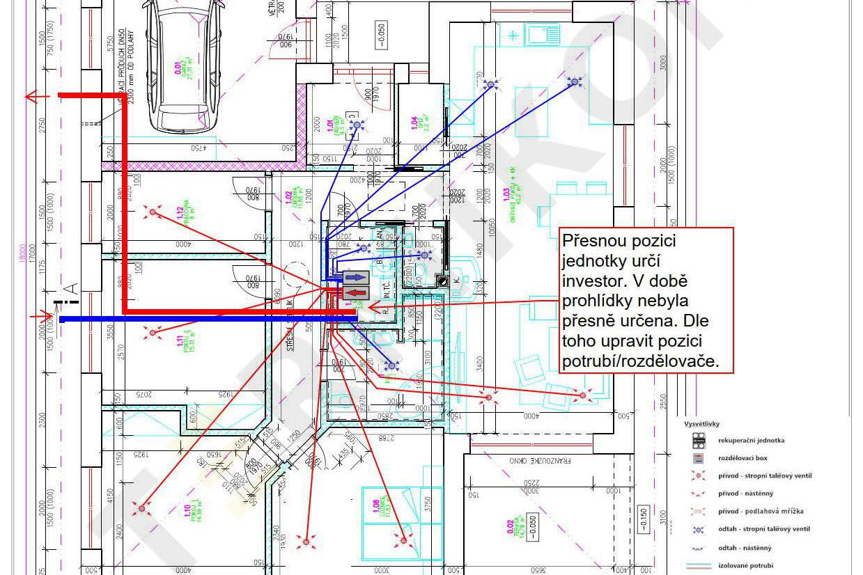 Návrh rekuperačního systému
