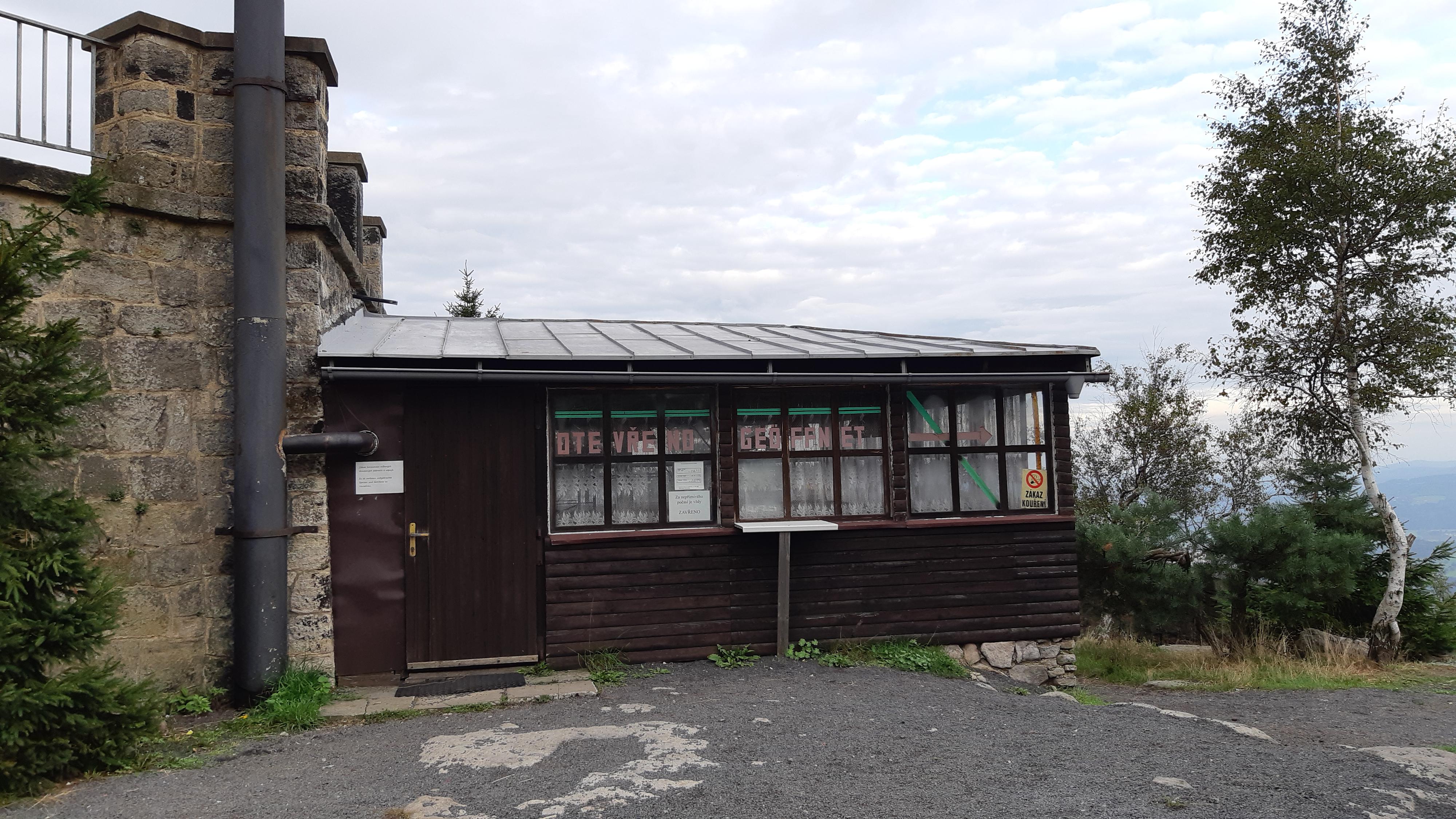 Občerstvení Rozhledna Děčínský Sněžník foto 1