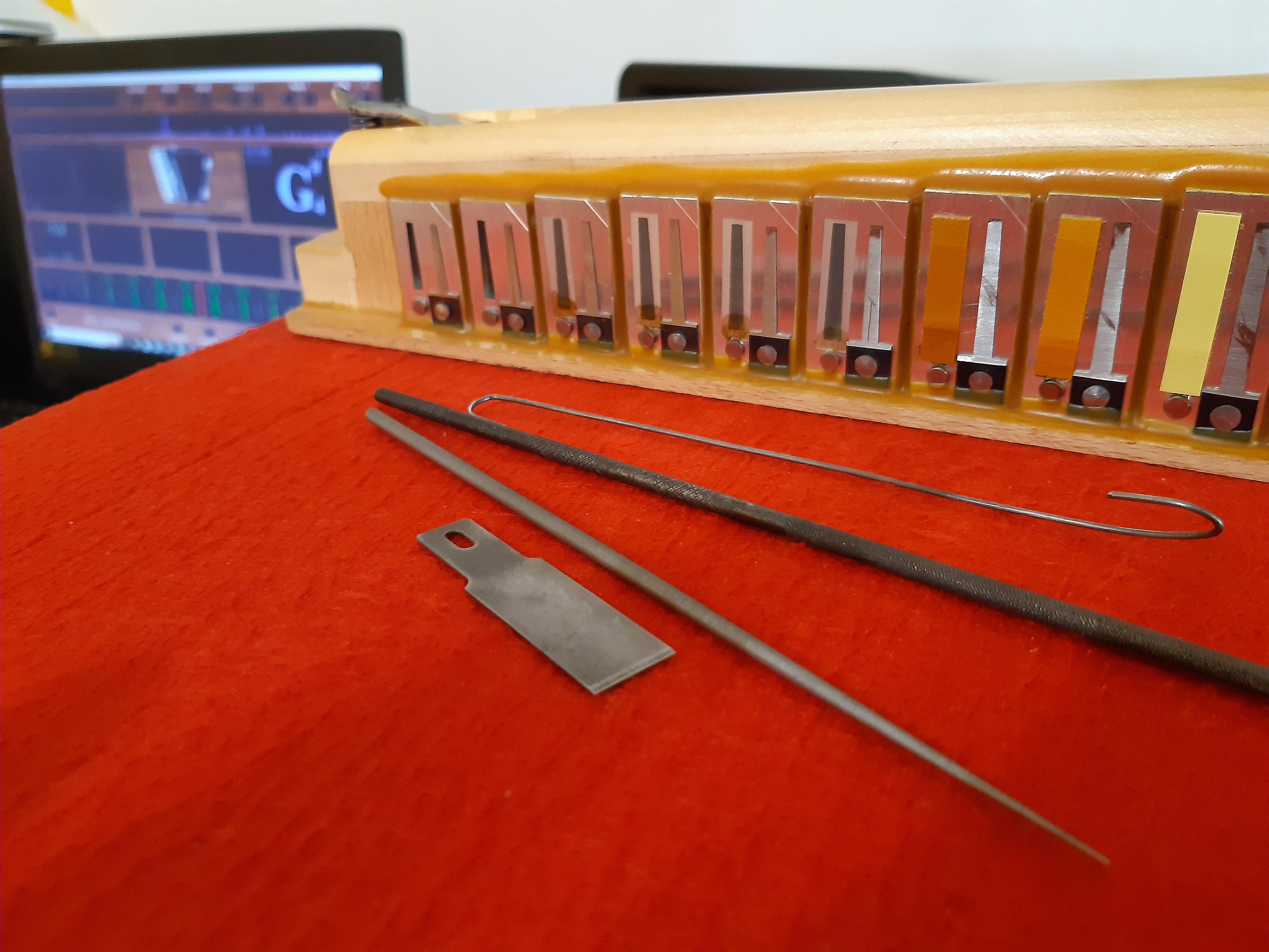 Oprava akordeonů/harmonik - Josef Vašíček foto 6