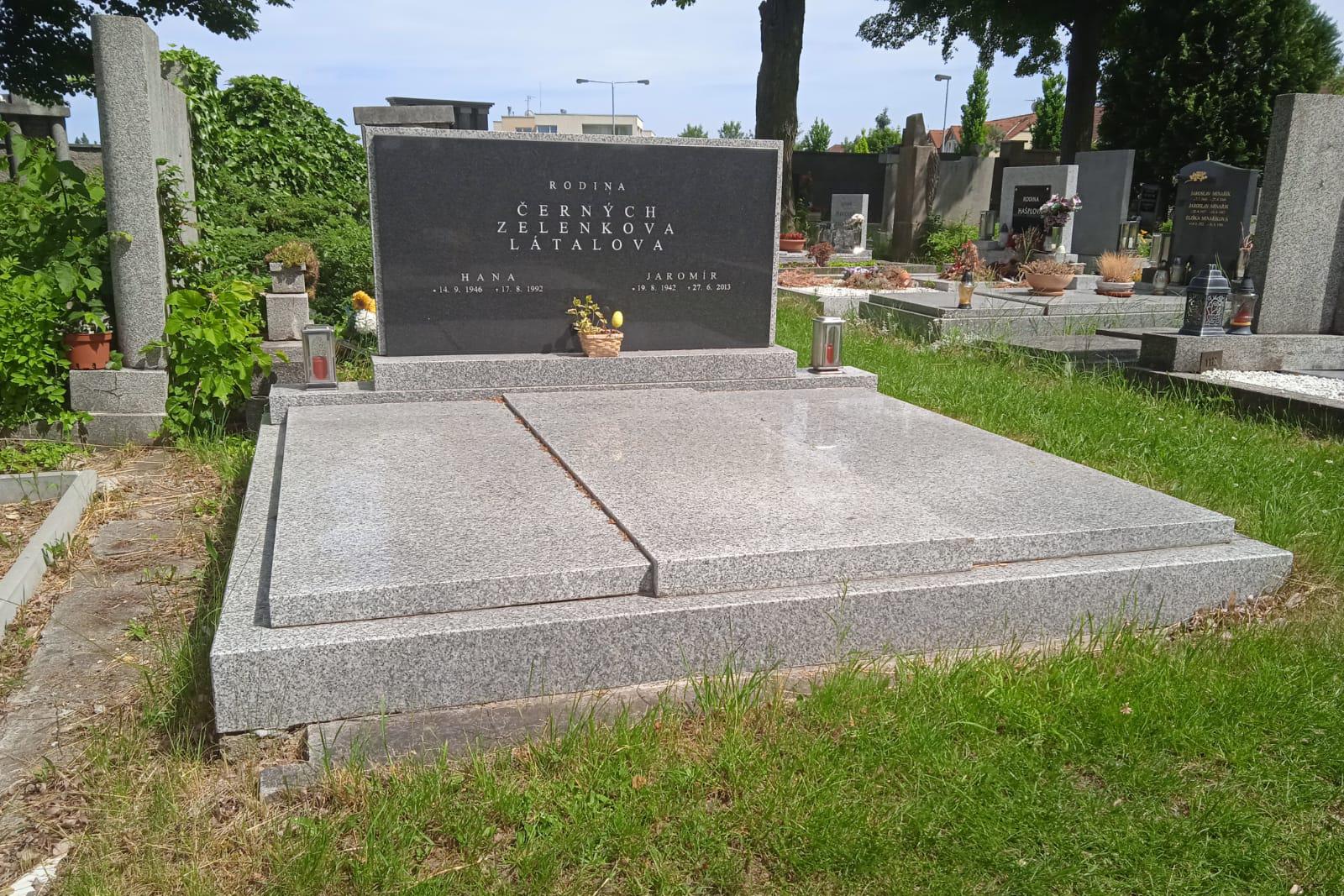 Žulové pomníky. Vlastní výroba CZ