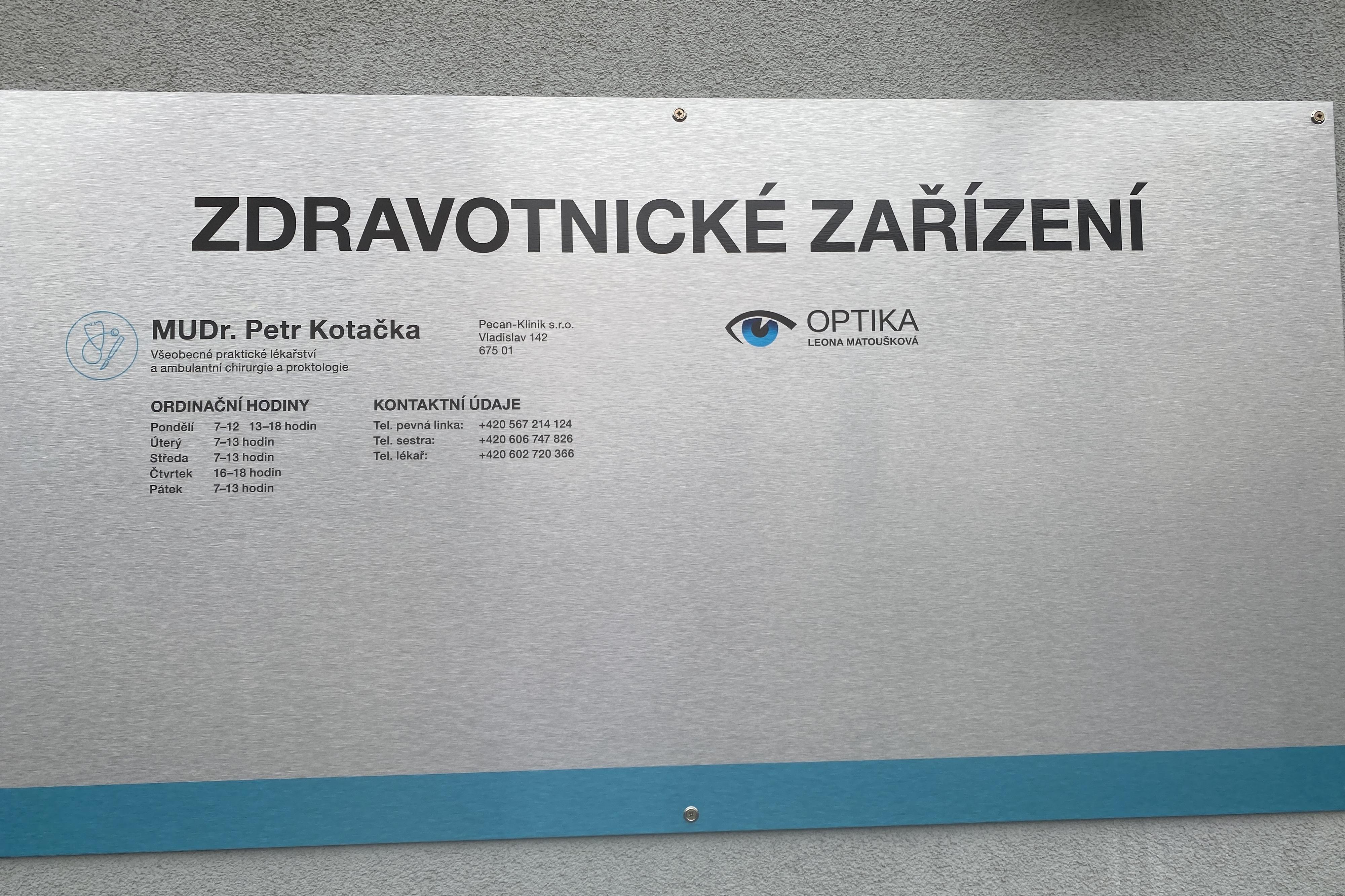 Praktický lékař - MUDr. Petr Kotačka foto 2