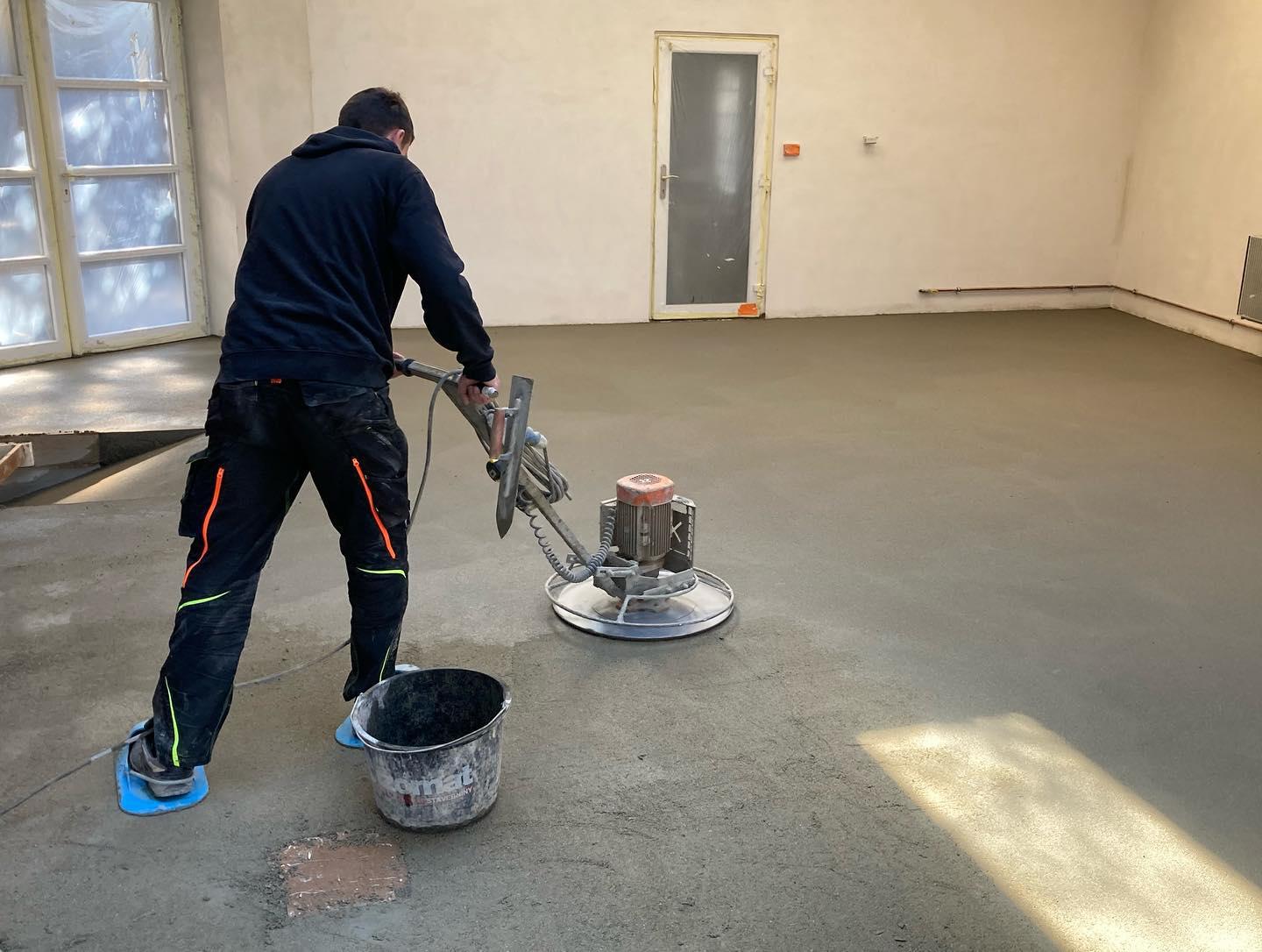 A-beton betonové podlahy Šenkýř foto 4