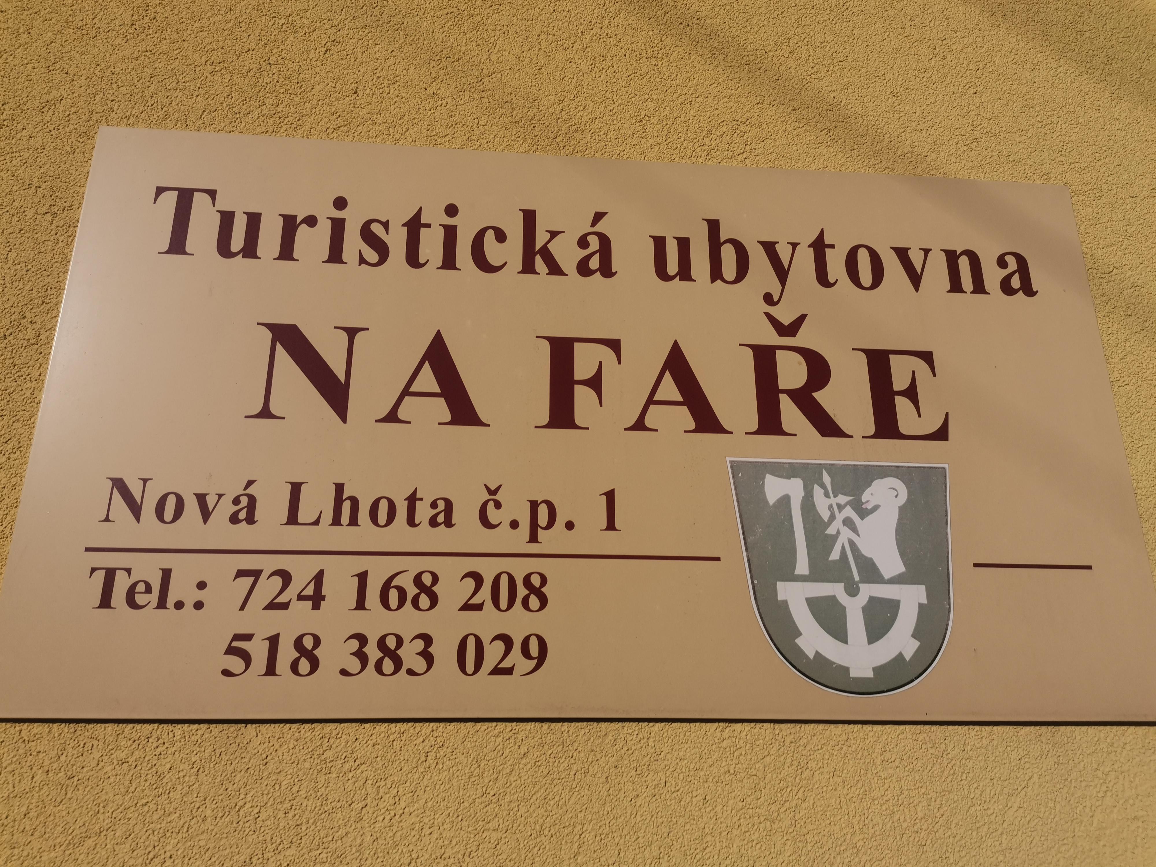 Obec Nová Lhota - Turistická ubytovna foto 2