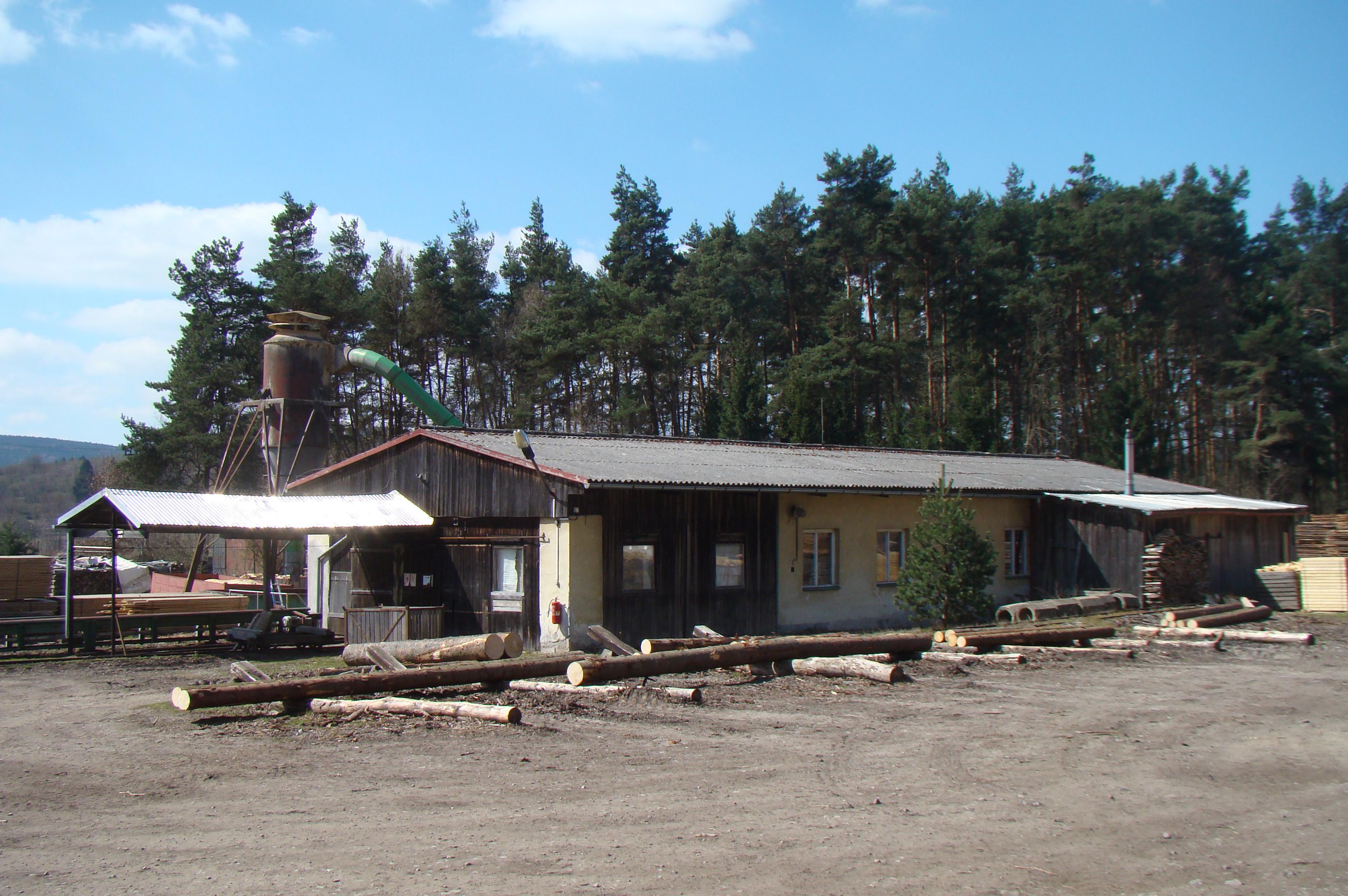 Lesní družstvo Borovná - pila Mrákotín