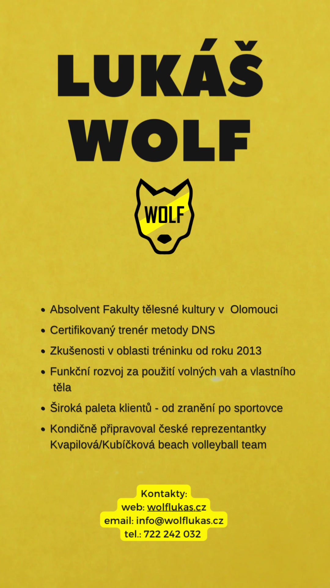 Lukáš Wolf - osobní a kondiční trenér foto 2 (náhled videa)