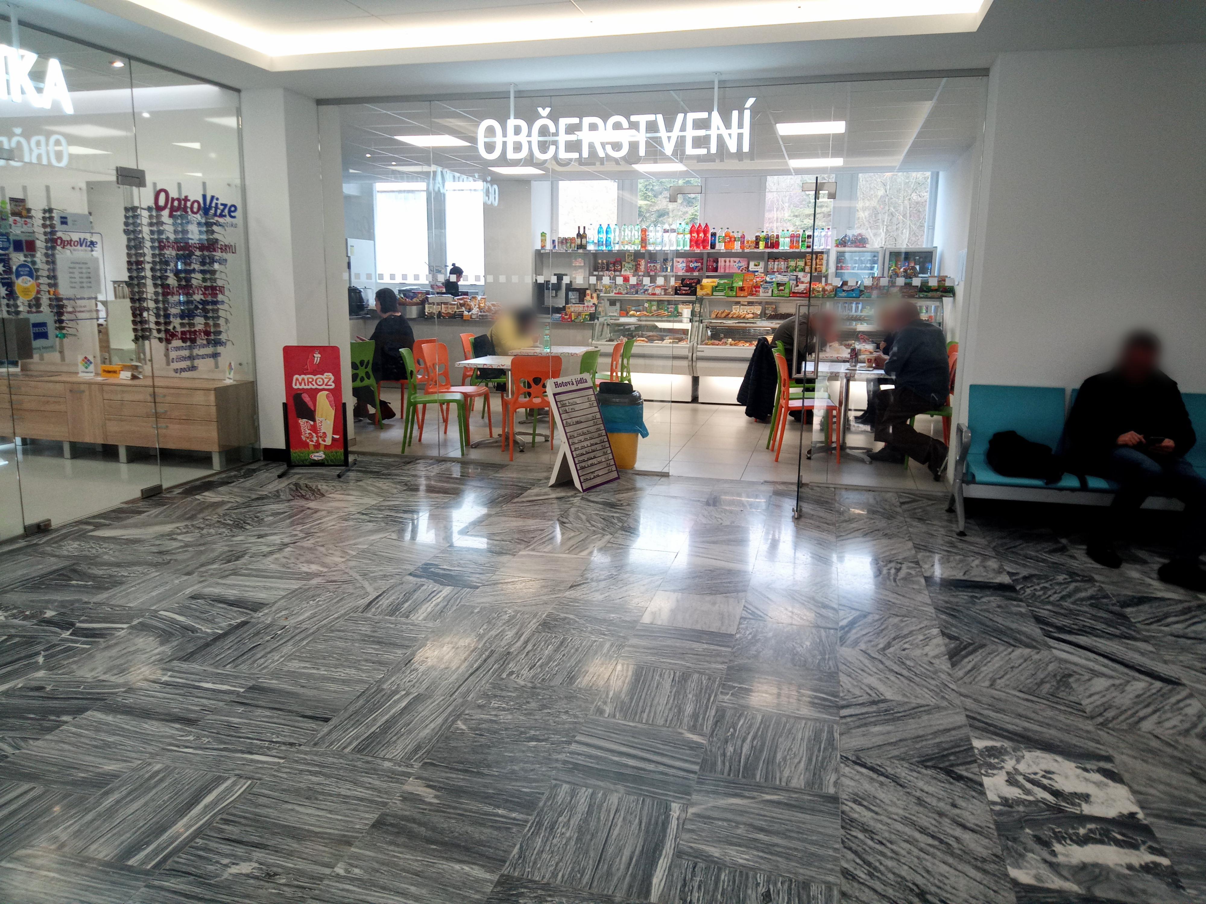 Občerstvení - Poliklinika Viniční