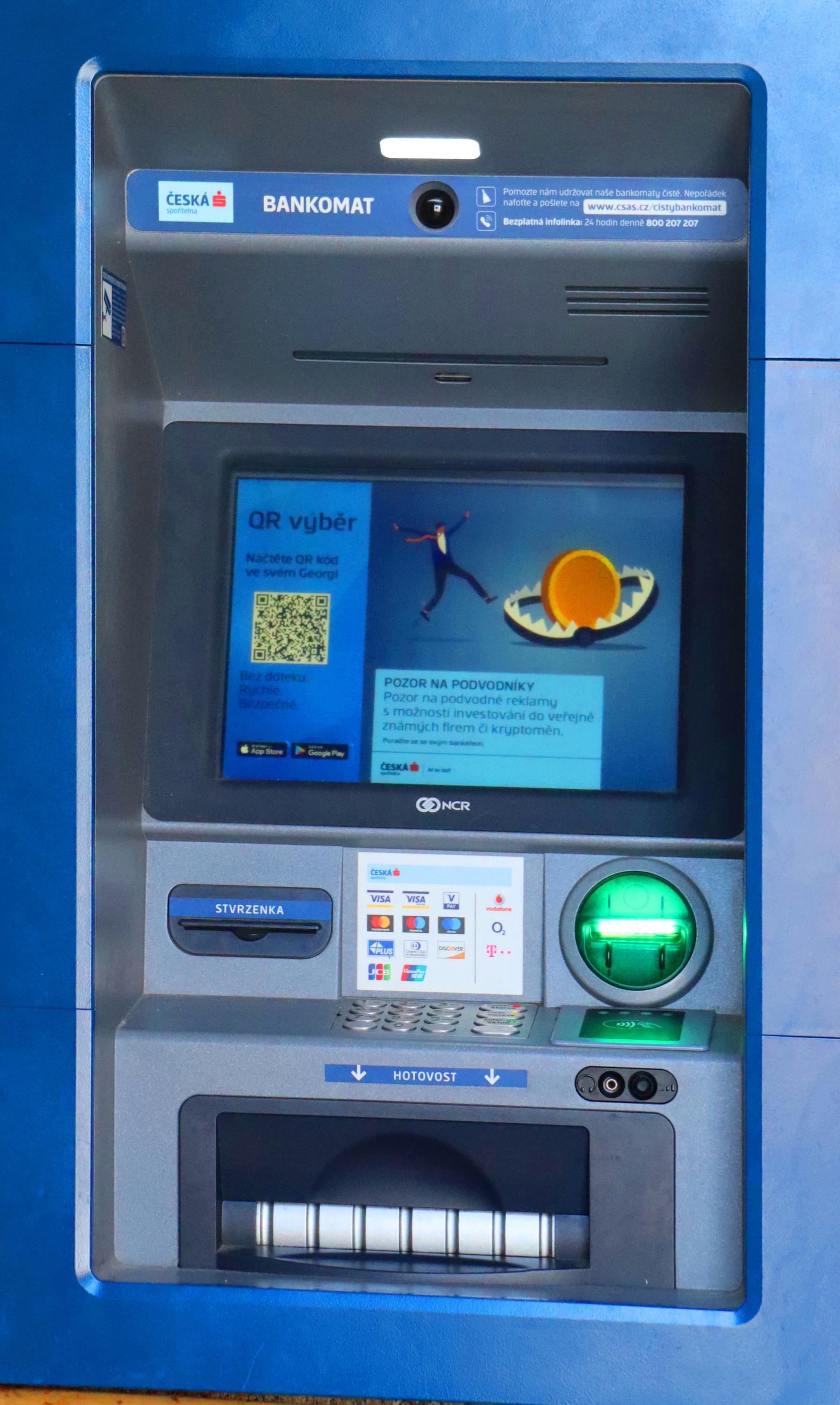Bankomat České spořitelny foto 2