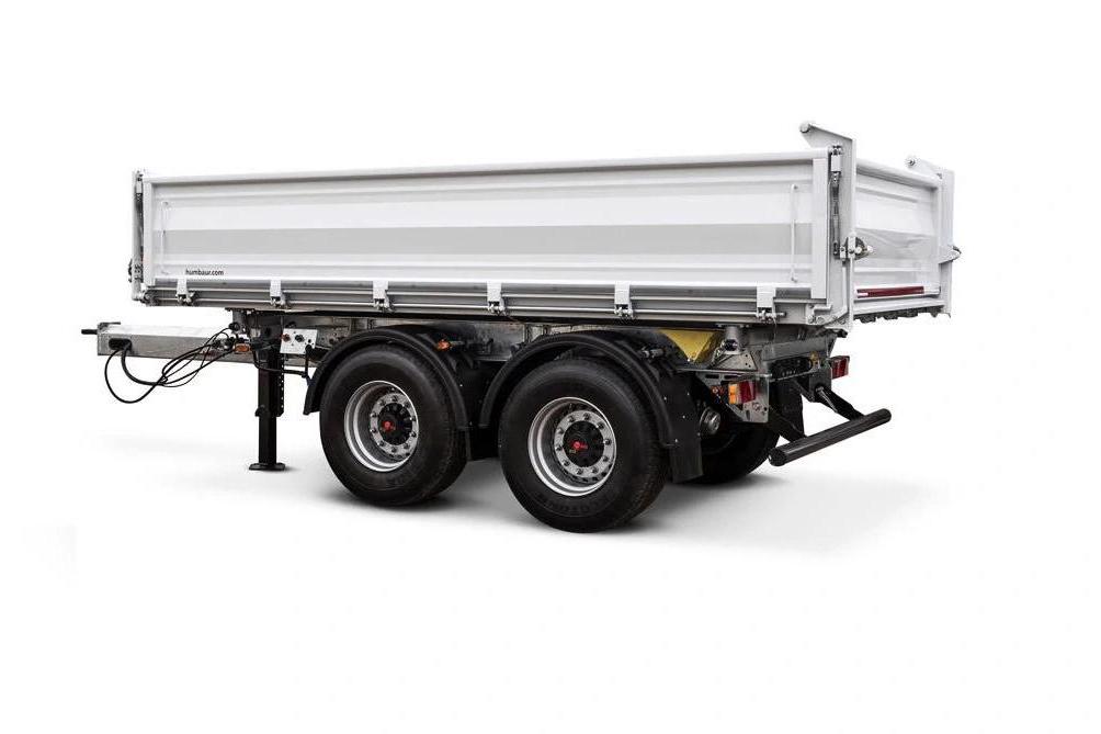 Humbaur třístranný sklápěč HTK - nejlehčí na trhu